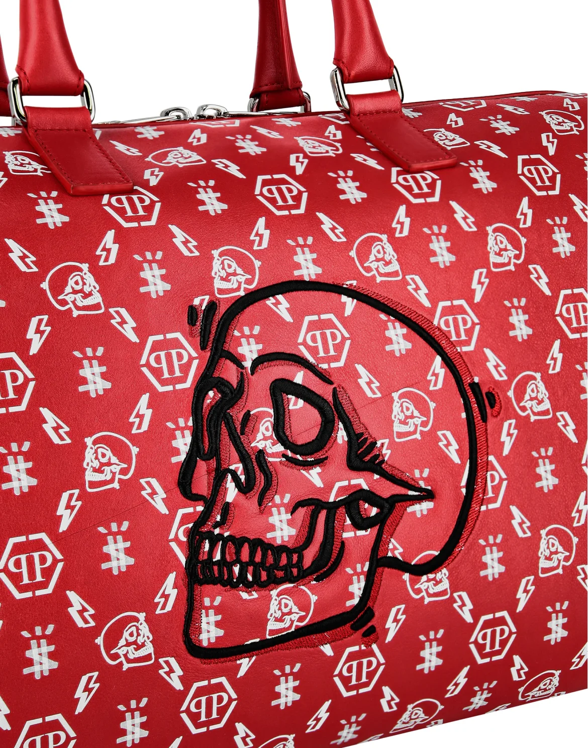 Big Travel Bag Monogram, цвет: Красный