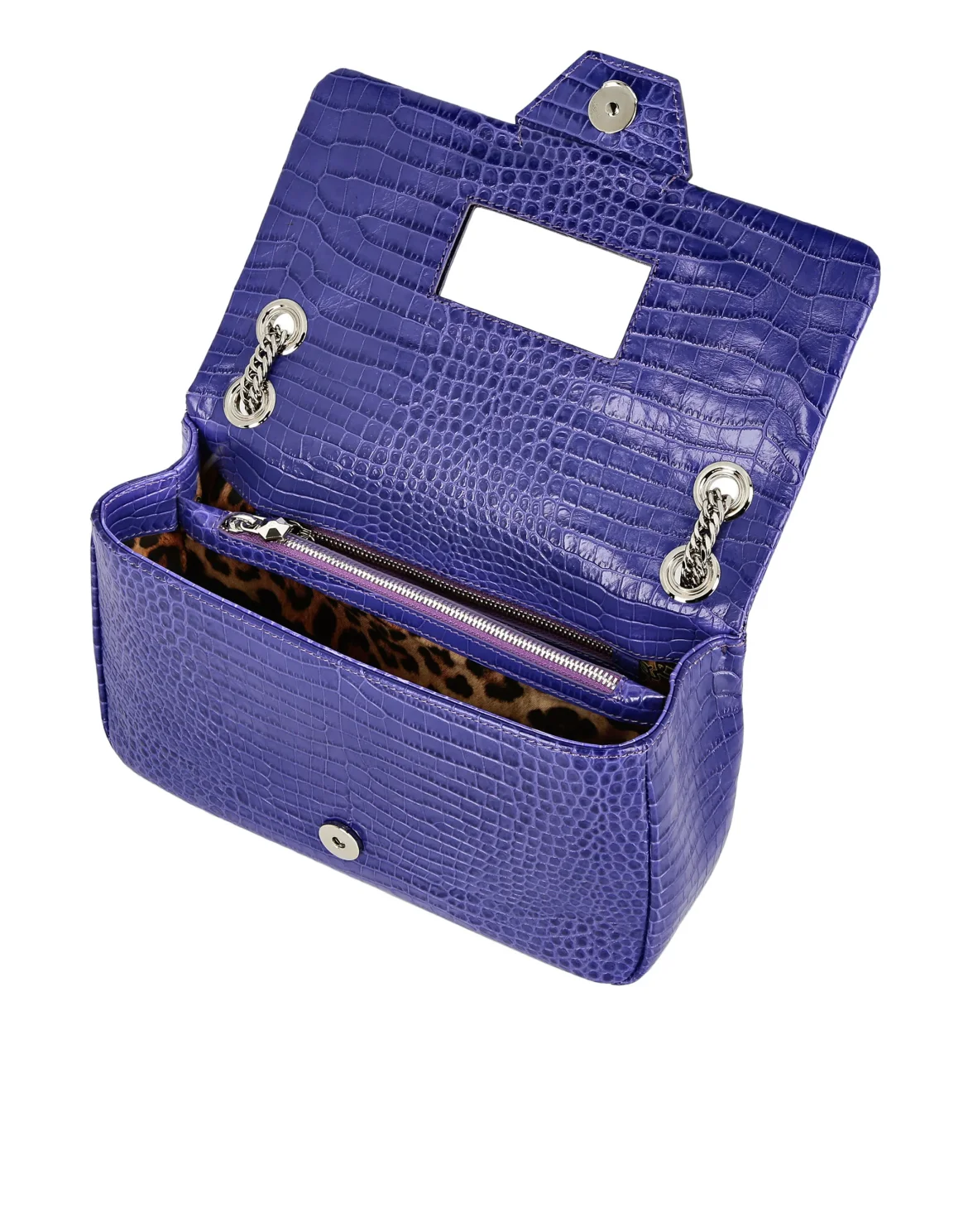 Shoulder Bag Skull crystal, цвет: Фиолетовый