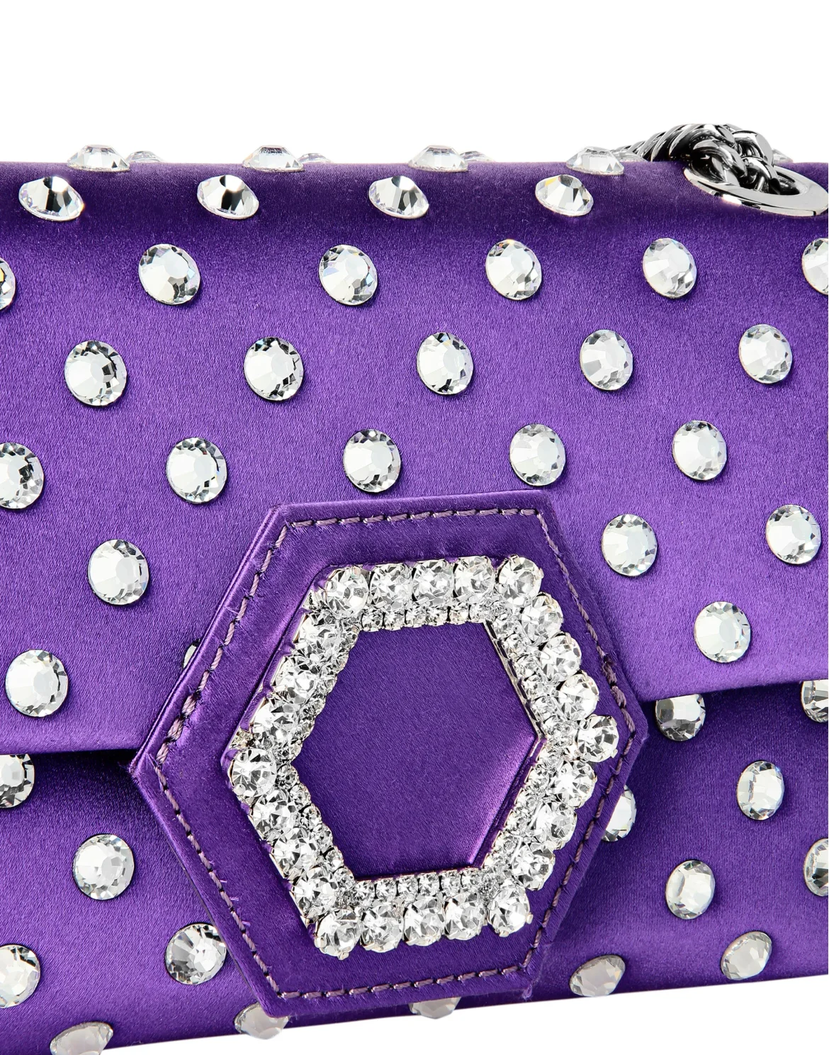 Mini Shoulder Stones  Hexagon, цвет: Фиолетовый