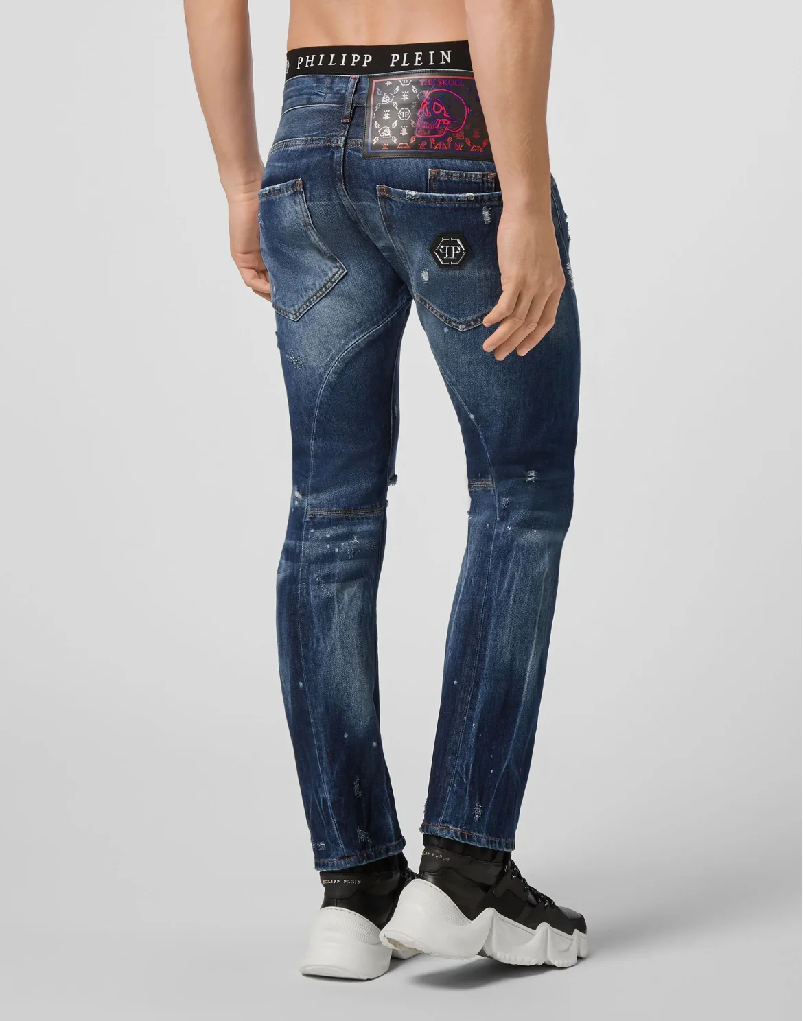 Milano cut Monogram, цвет: Синий