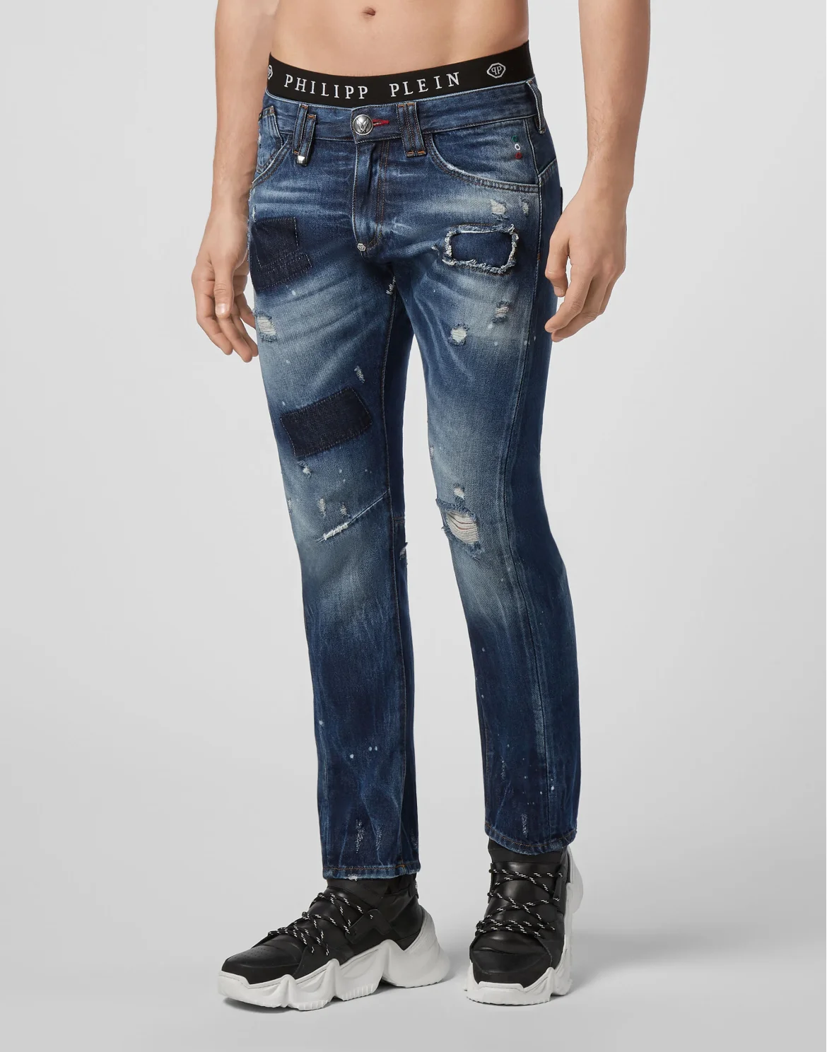 Milano cut Monogram, цвет: Синий