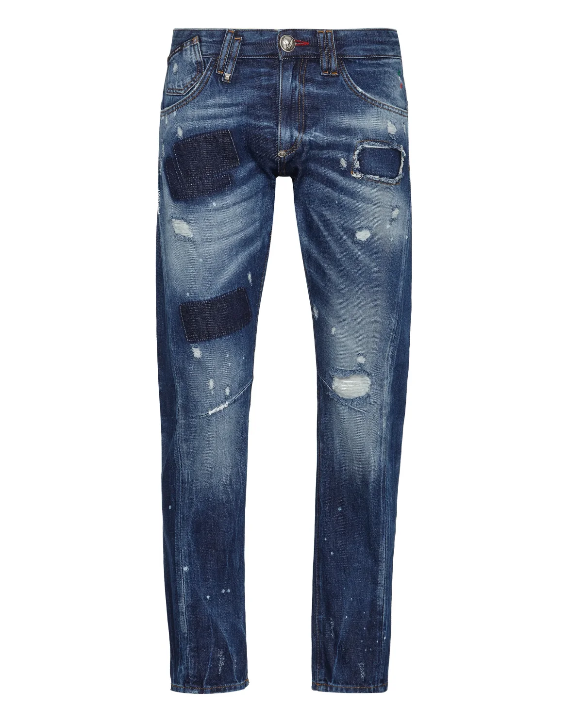 Milano cut Monogram, цвет: Синий