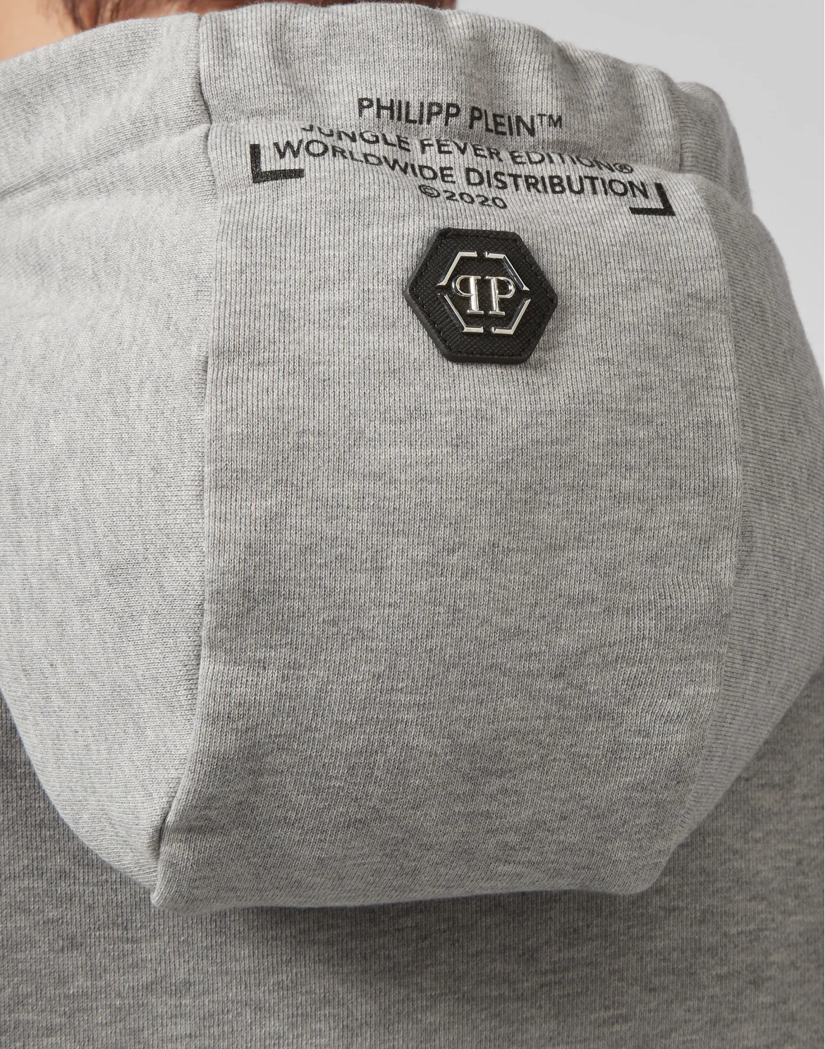 Hoodie sweatshirt King Plein, цвет: Серый