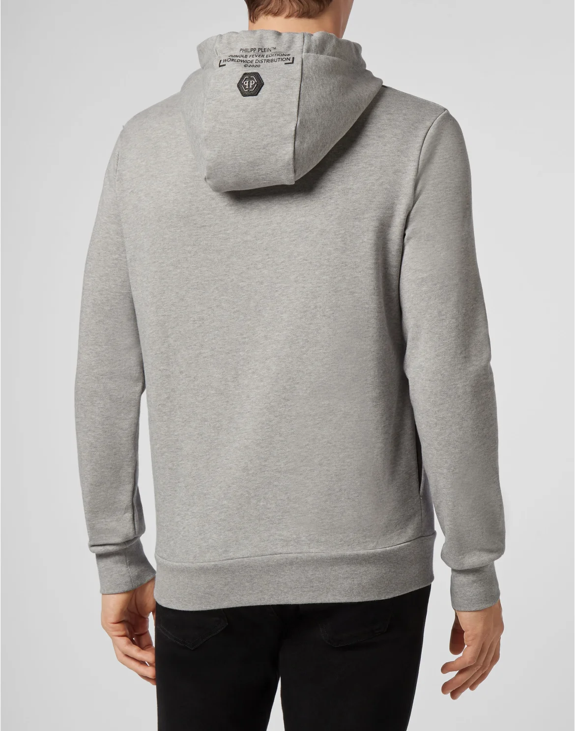 Hoodie sweatshirt King Plein, цвет: Серый