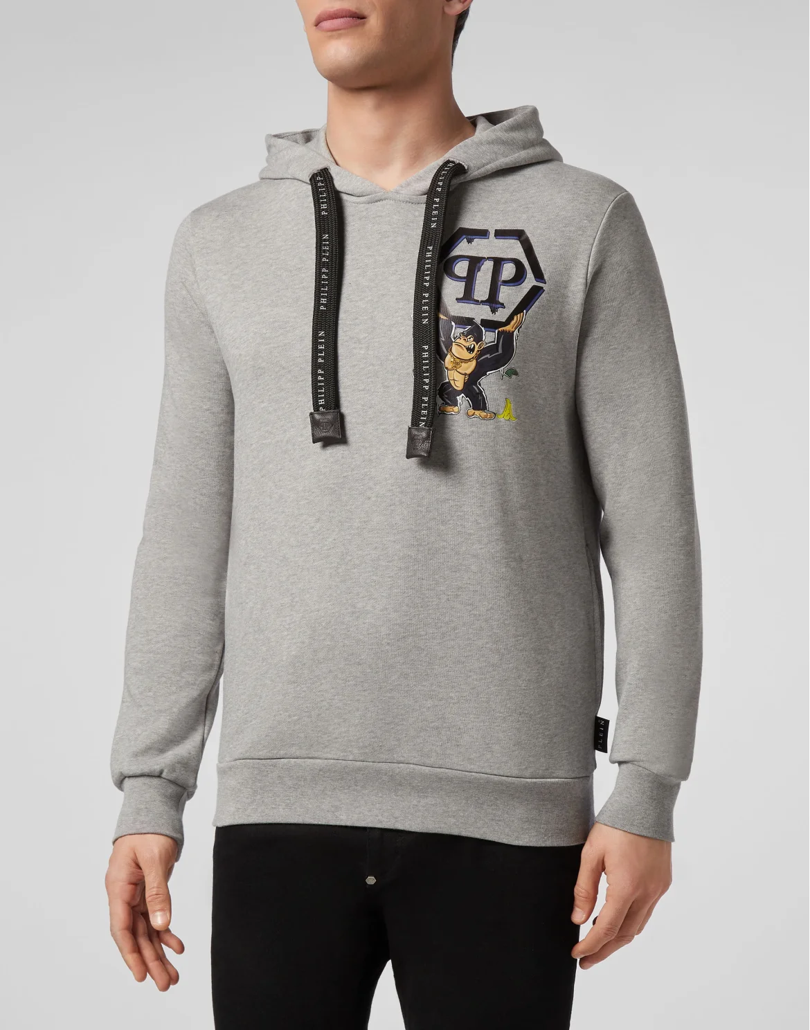 Hoodie sweatshirt King Plein, цвет: Серый