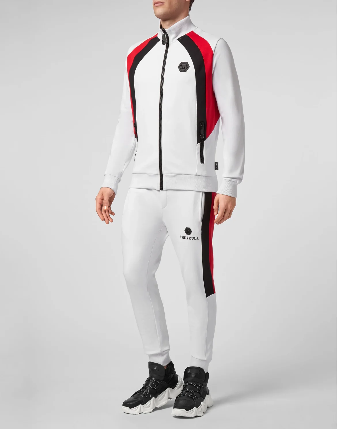 Jogging Jacket Skull, цвет: Белый