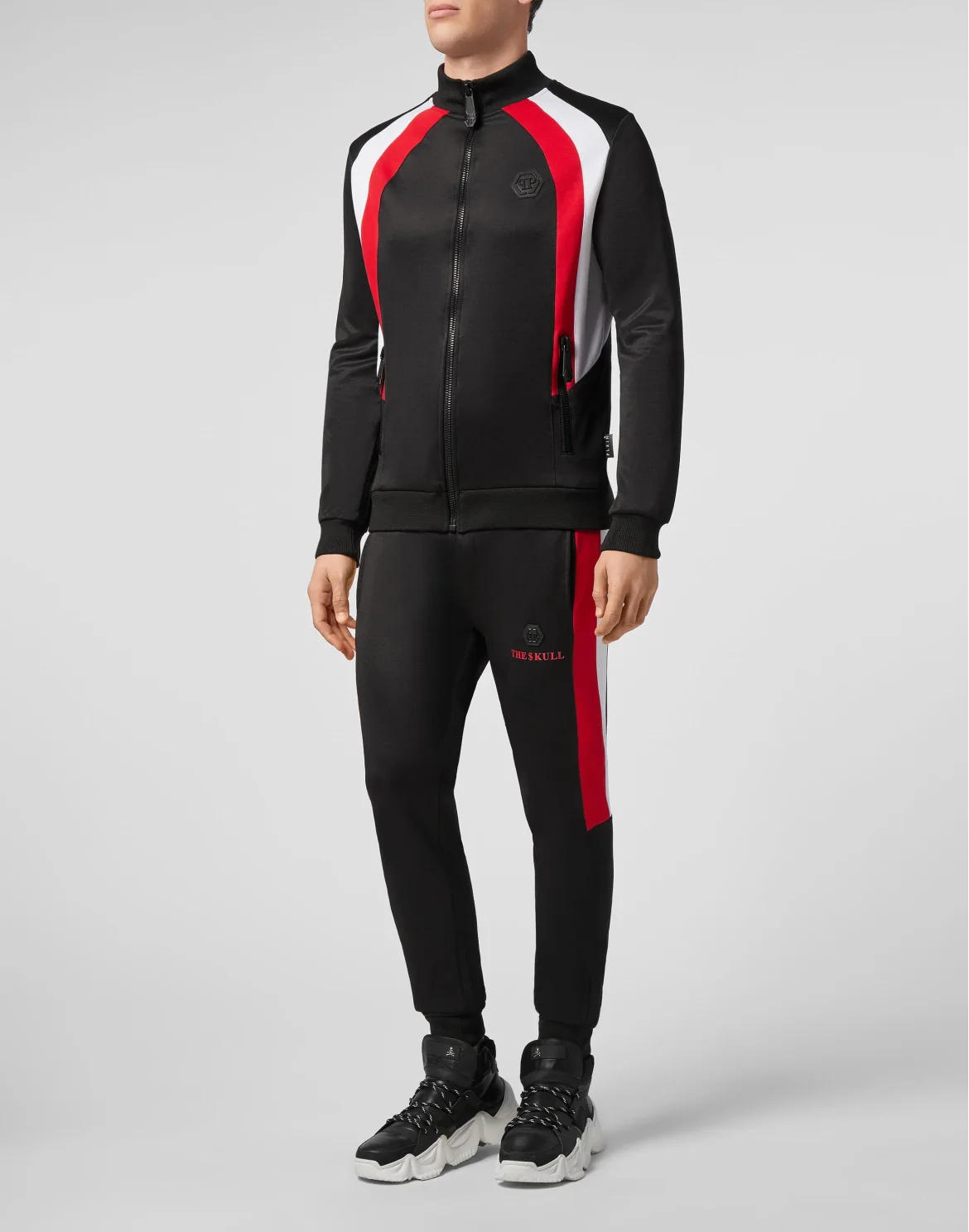 Jogging Jacket Skull, цвет: Черный