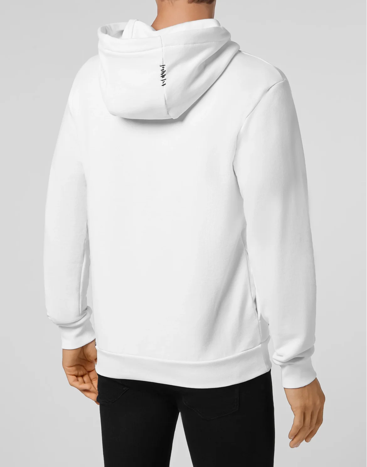 Hoodie sweatshirt King Plein, цвет: Белый