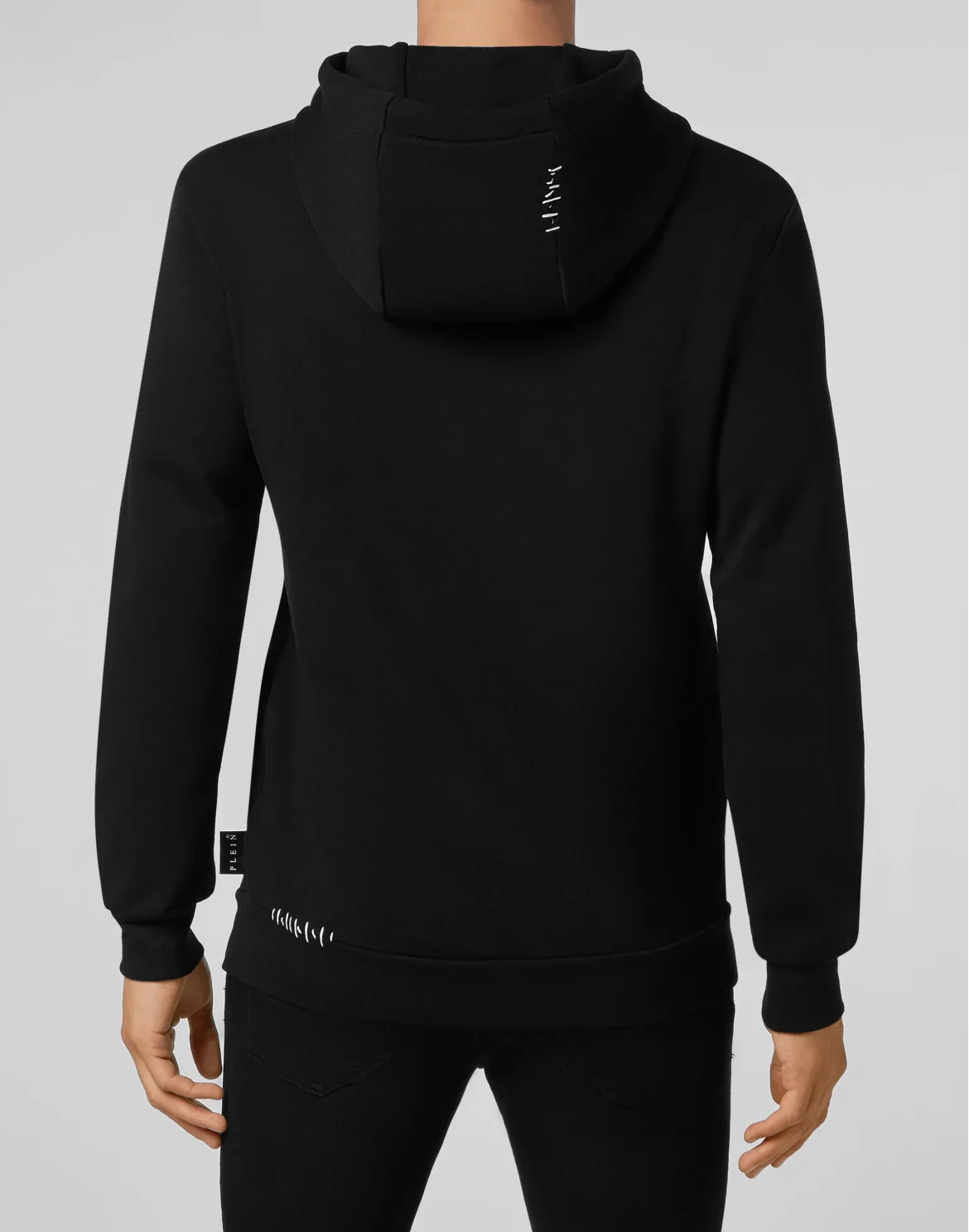Hoodie sweatshirt King Plein, цвет: Черный