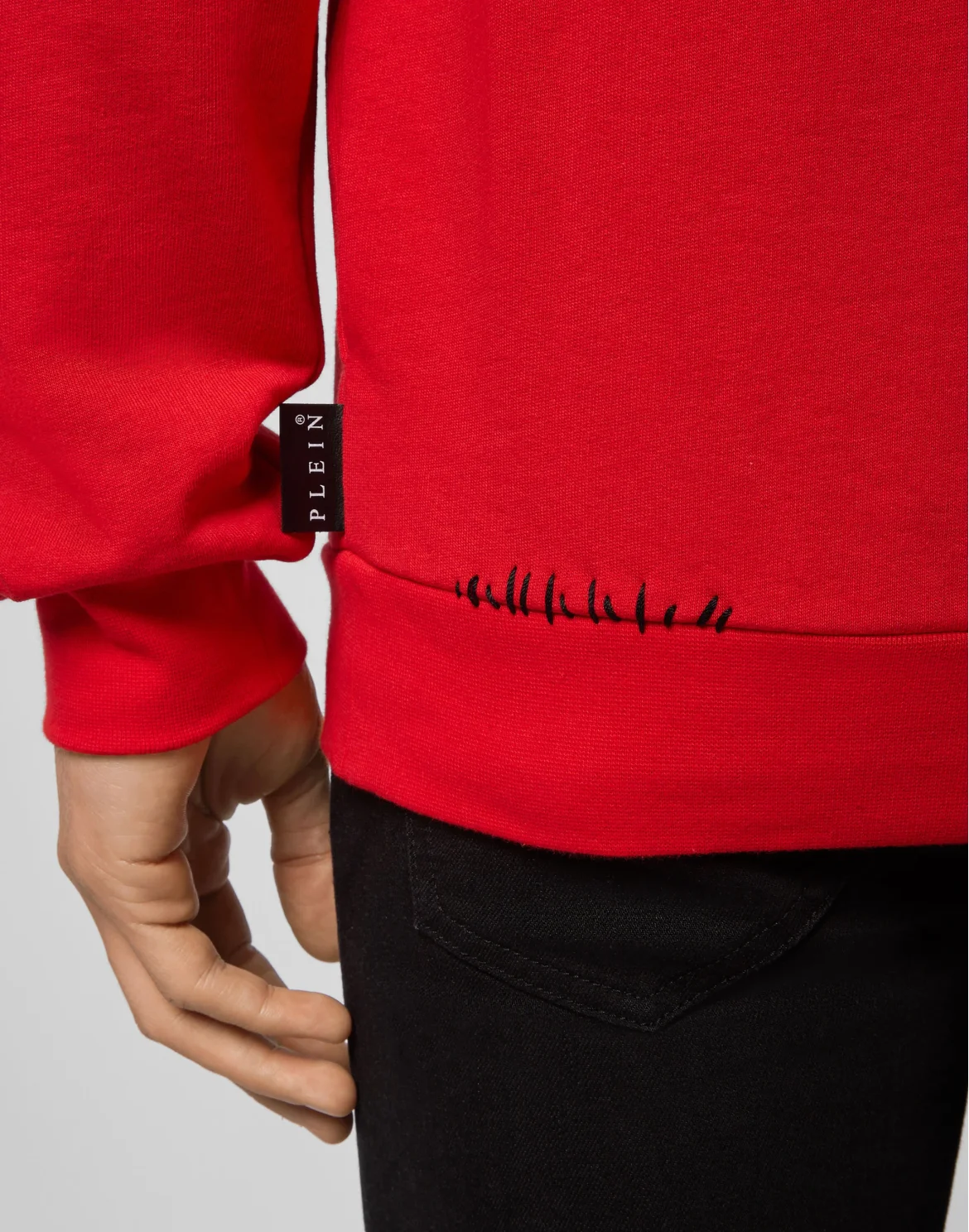 Hoodie sweatshirt King Plein, цвет: Красный