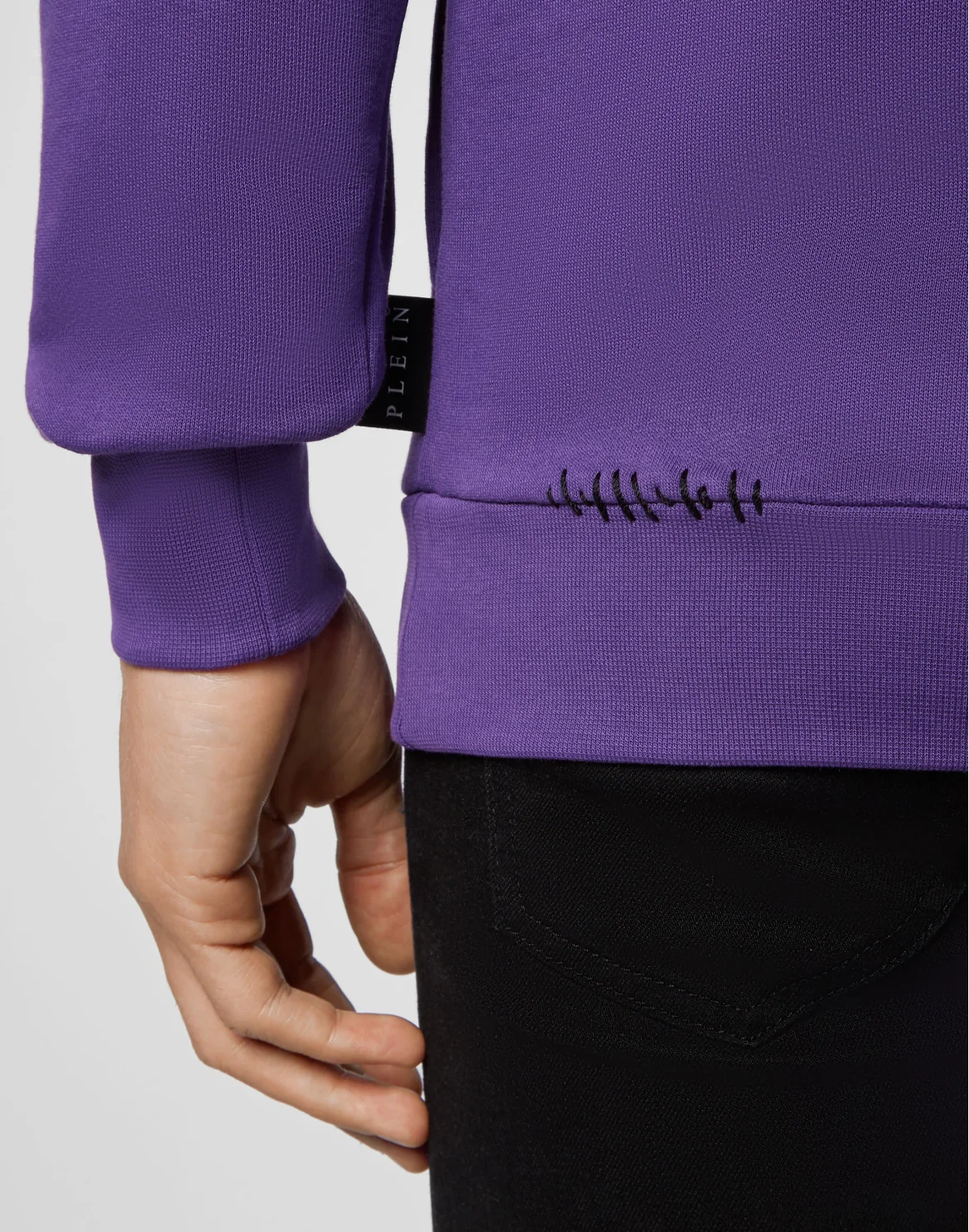 Hoodie sweatshirt King Plein, цвет: Фиолетовый