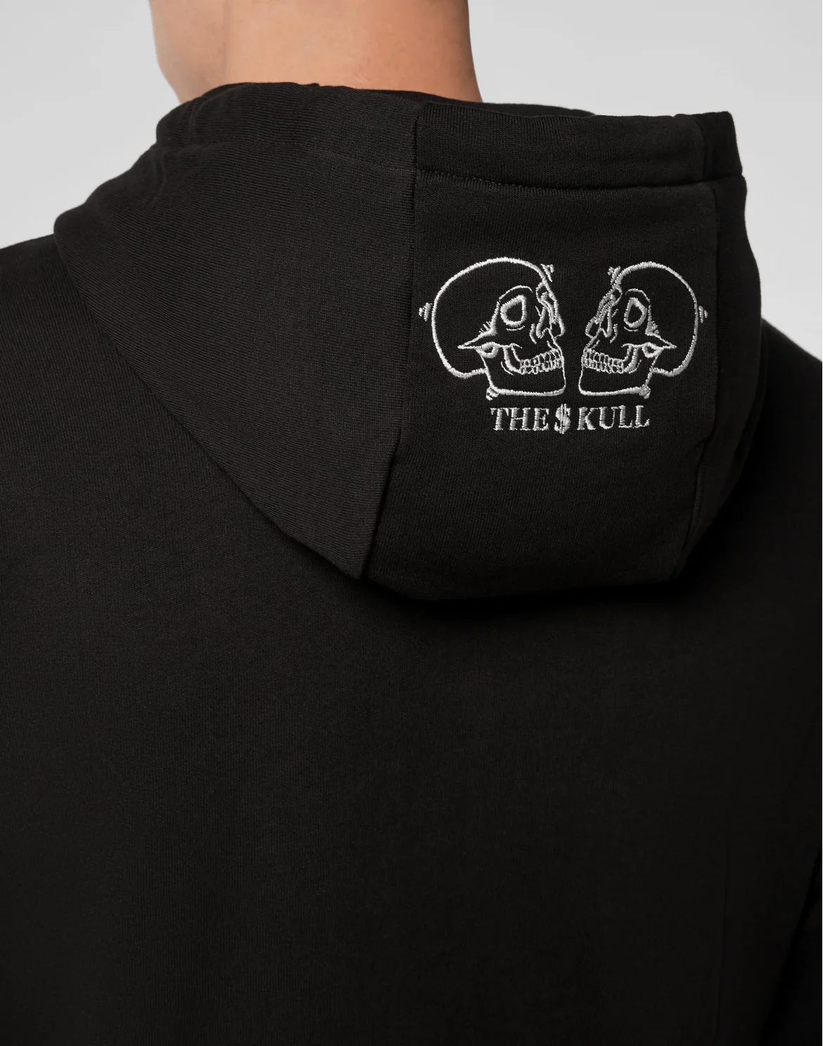 Hoodie sweatshirt Outline Skull, цвет: Черный