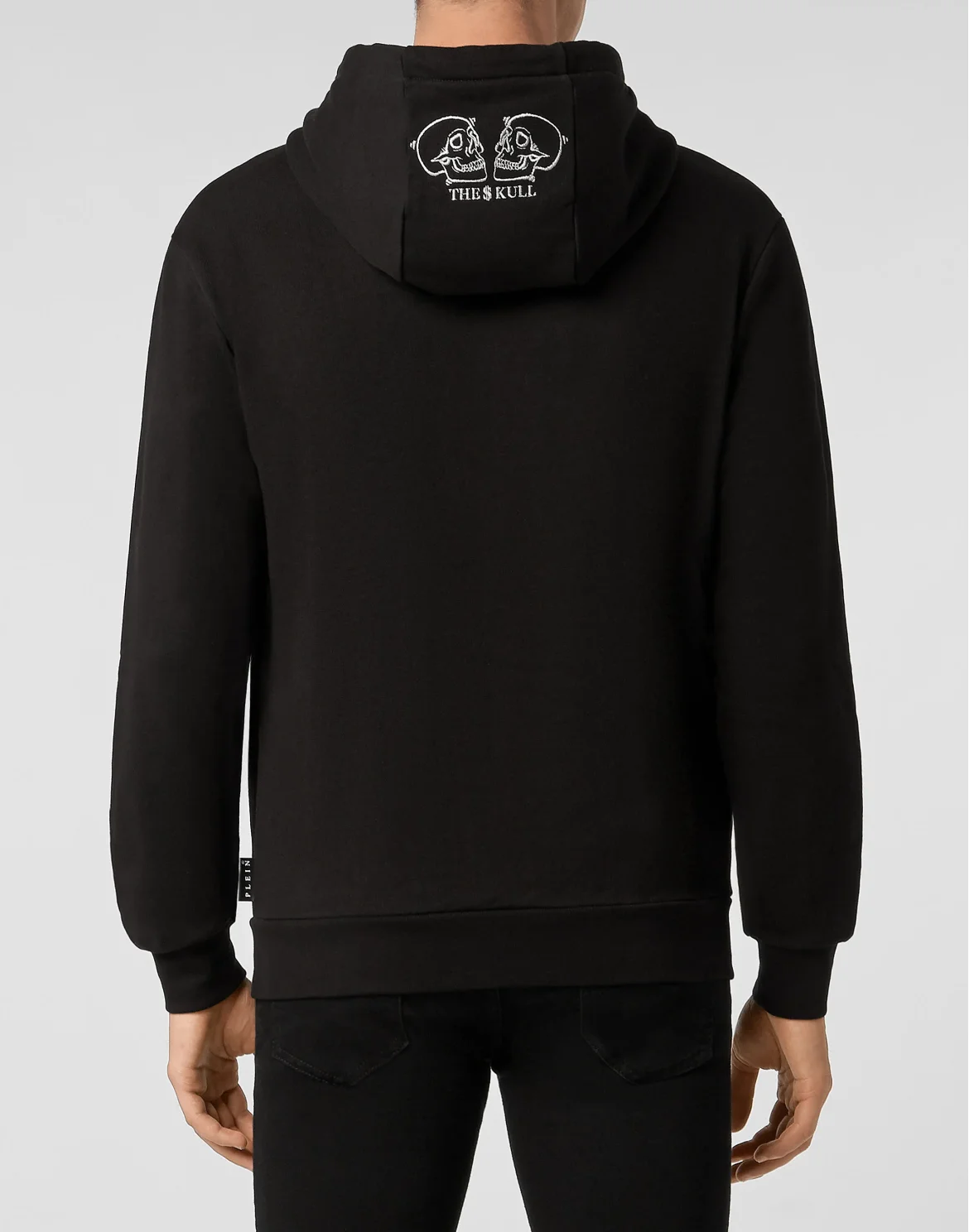 Hoodie sweatshirt Outline Skull, цвет: Черный