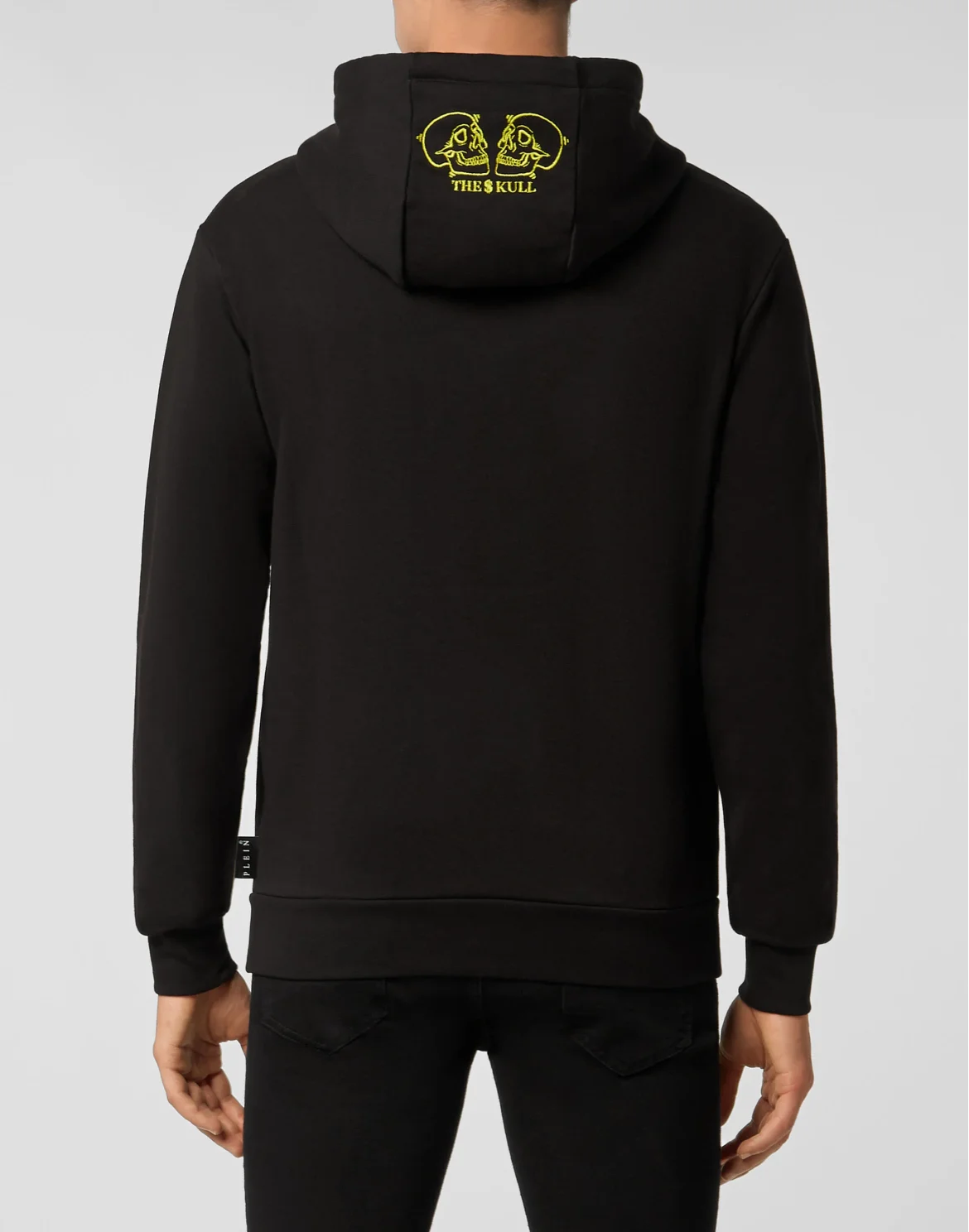 Hoodie sweatshirt Outline Skull, цвет: Черный