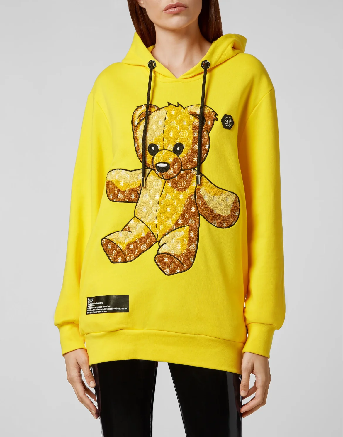 Hoodie sweatshirt Teddy Bear, цвет: Желтый