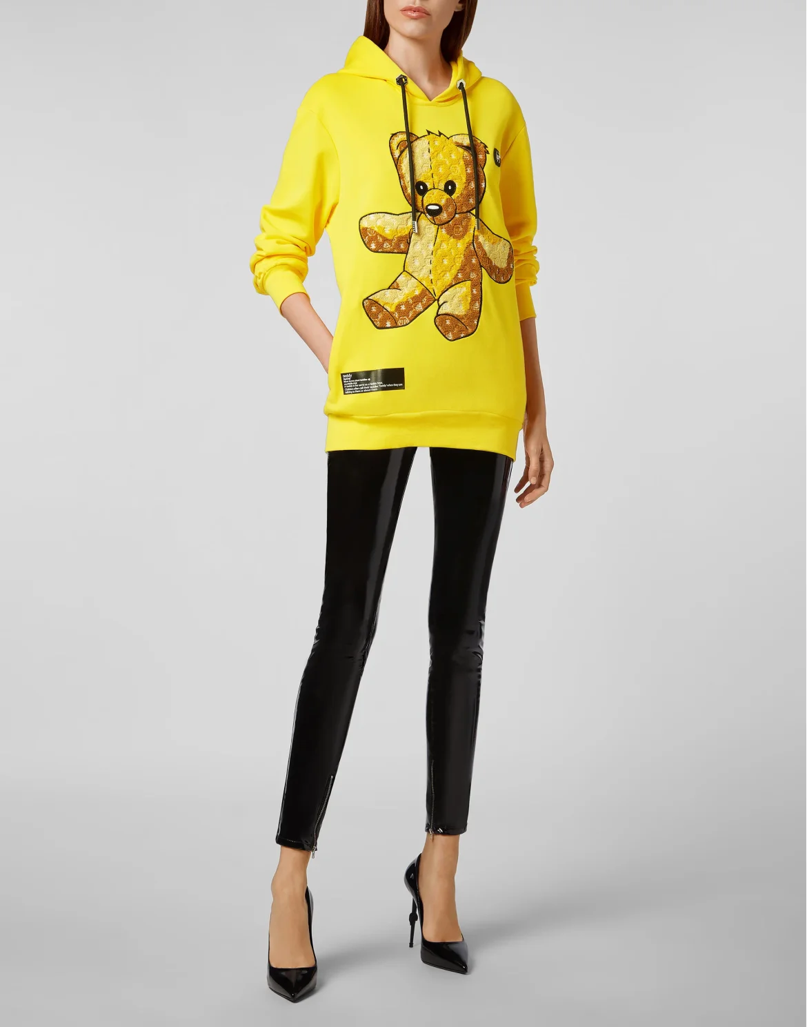Hoodie sweatshirt Teddy Bear, цвет: Желтый