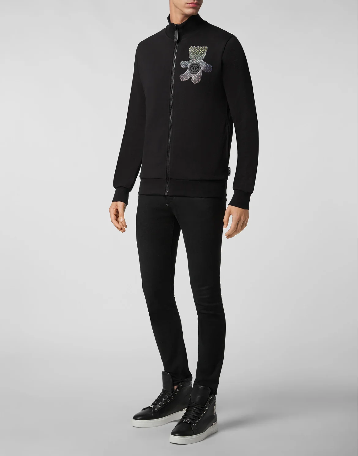 Jogging Jacket Teddy Bear, цвет: Черный