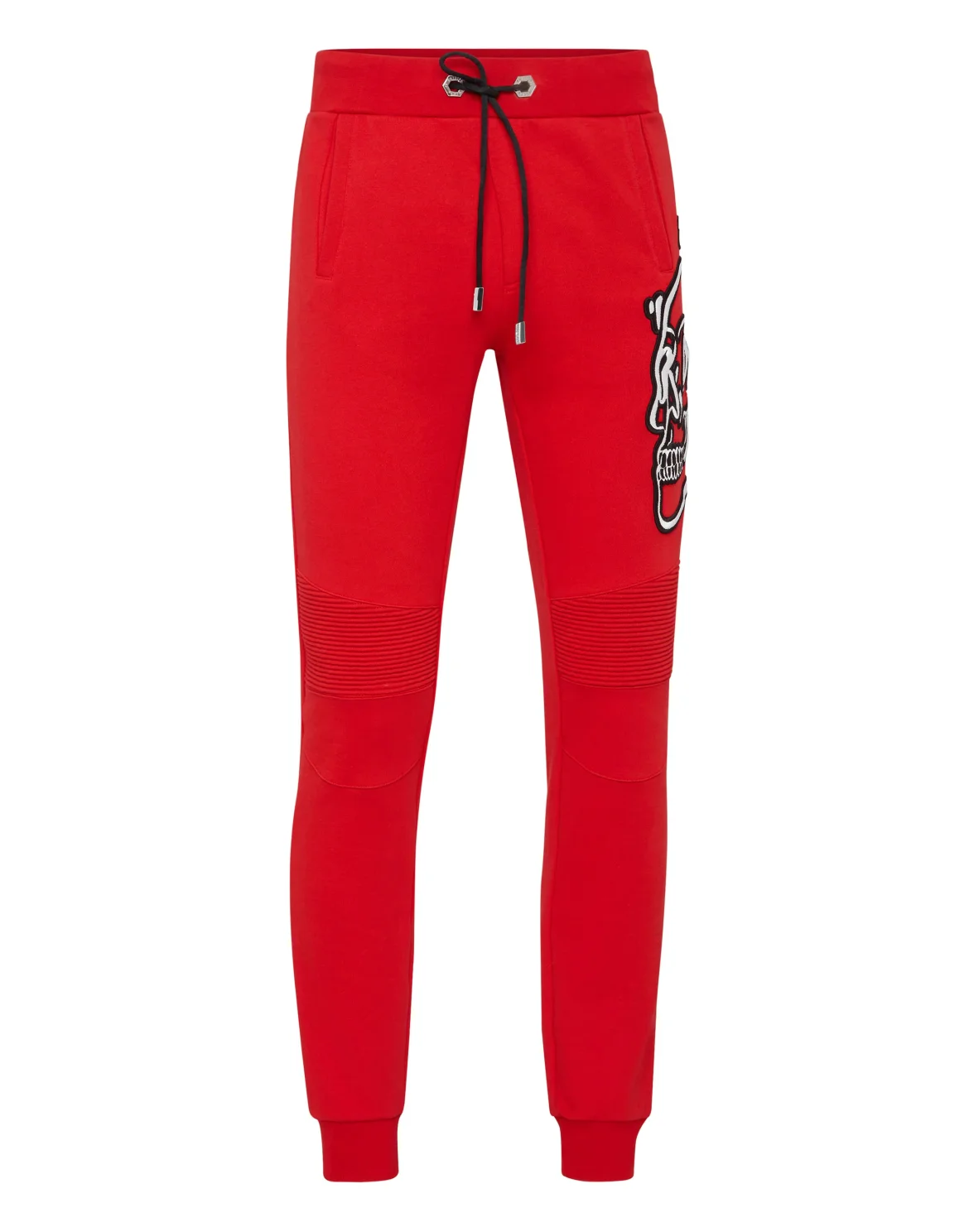 Jogging Trousers Outline Skull, цвет: Красный