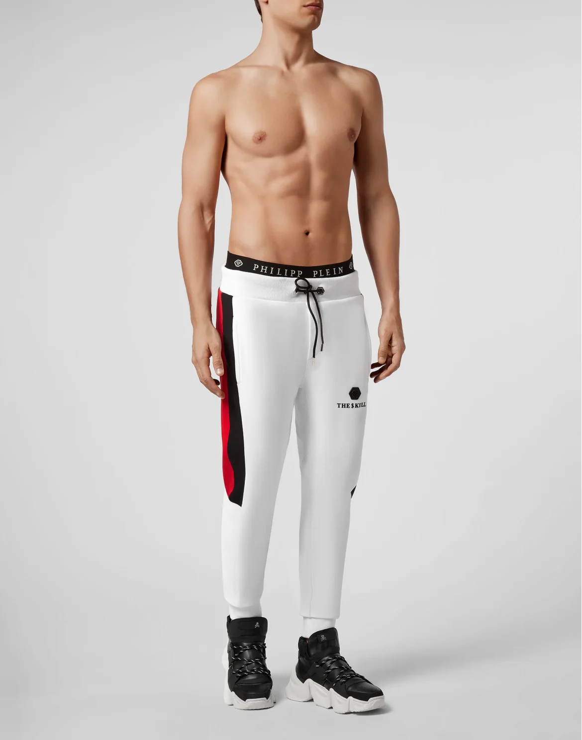 Jogging Trousers Skull, цвет: Белый