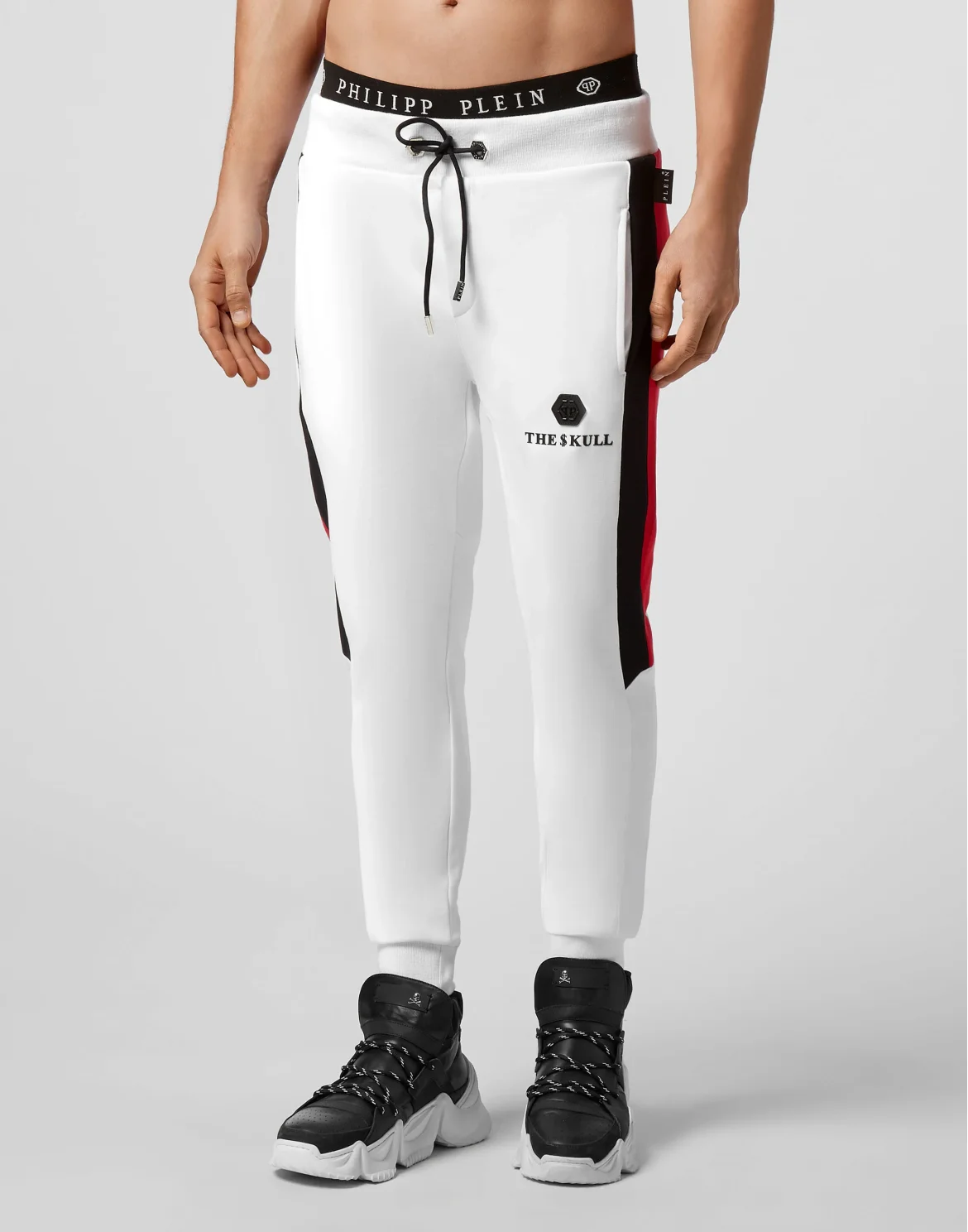 Jogging Trousers Skull, цвет: Белый
