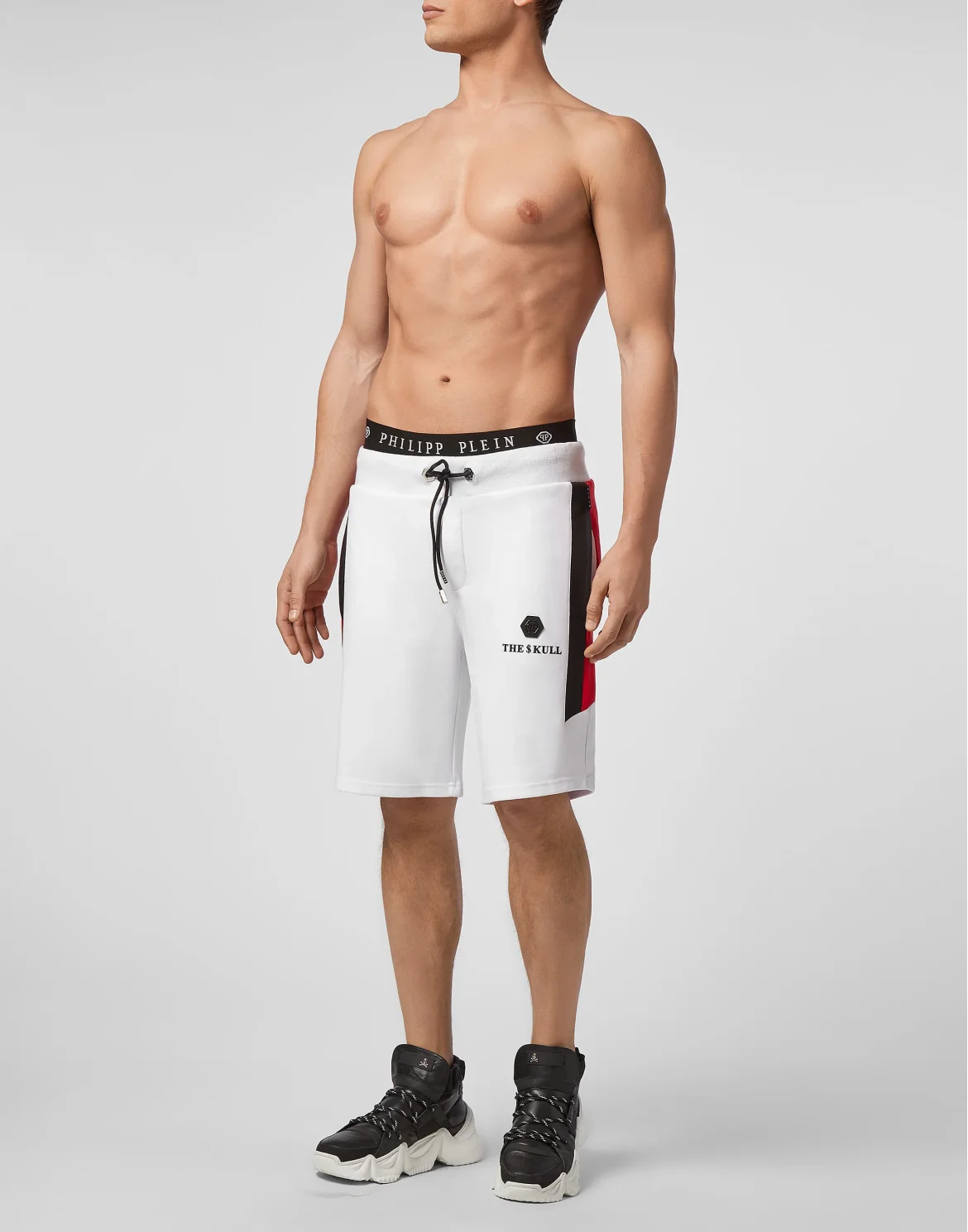 Jogging Shorts Skull, цвет: Белый