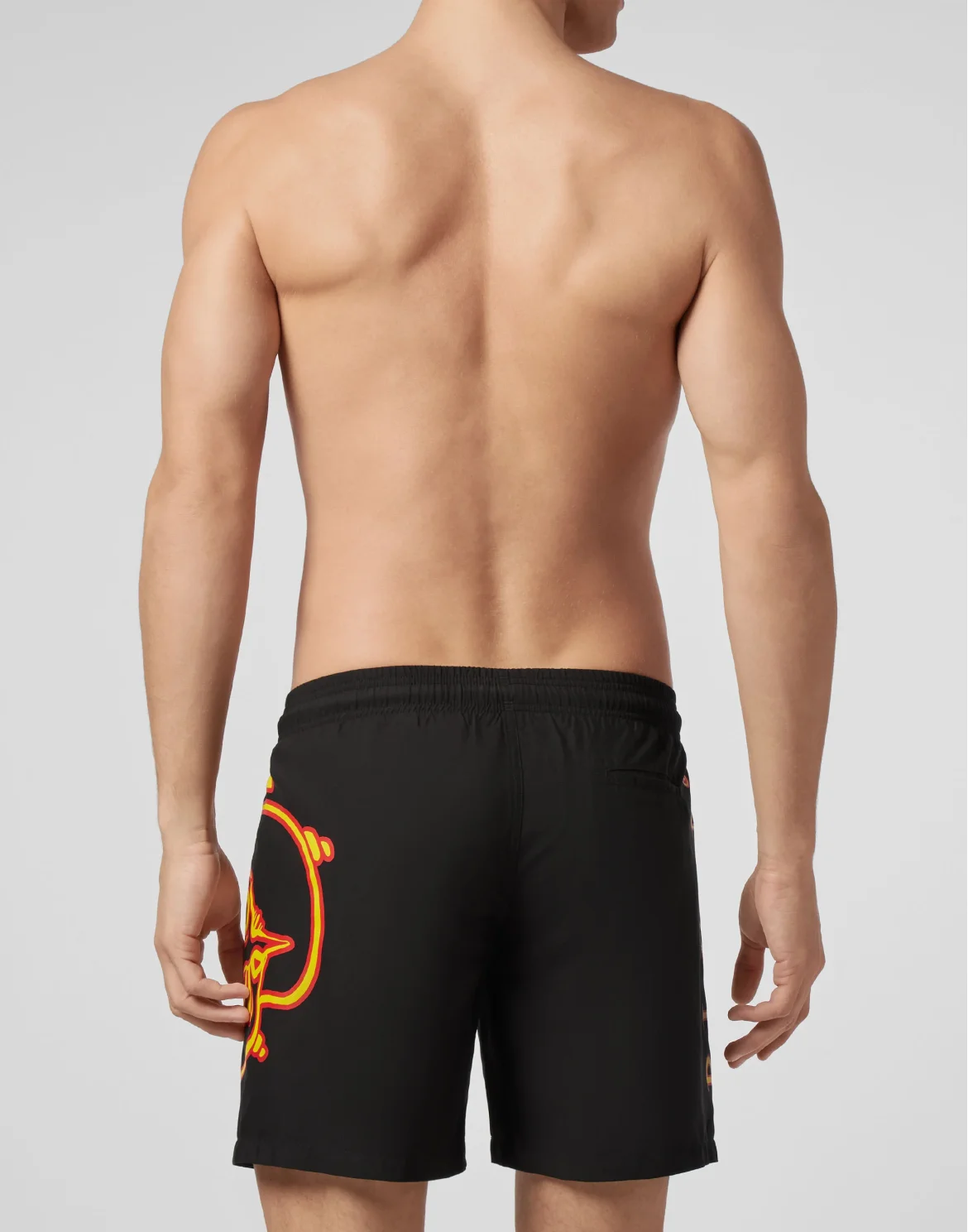 Beachwear Short Trousers Skull, цвет: Черный