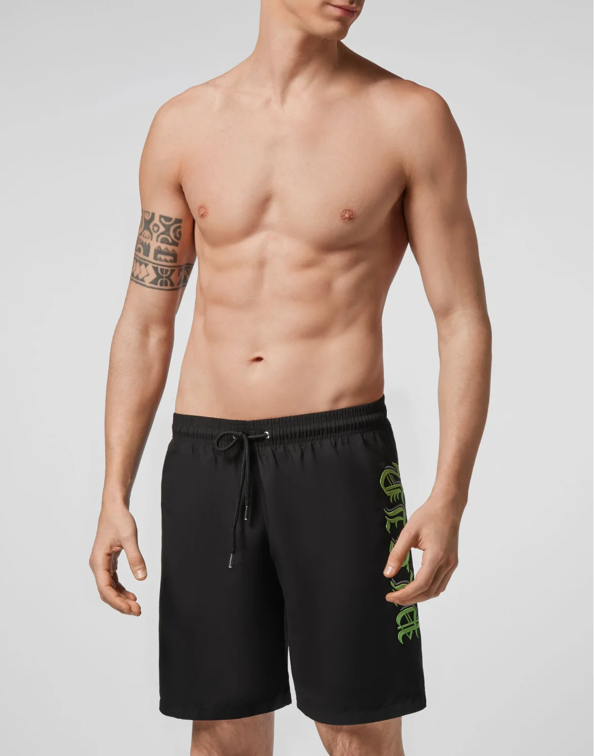 Beachwear Short Trousers Gothic Plein, цвет: Черный