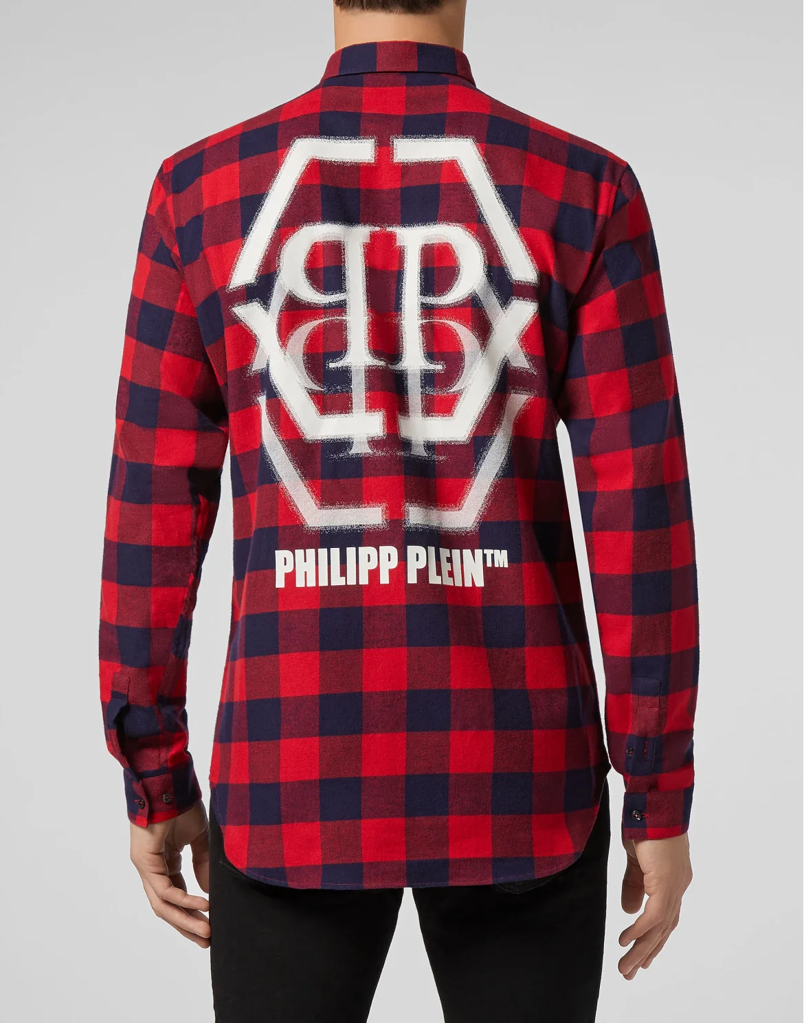 Shirt Crystal cut LS Hexagon, цвет: Черный