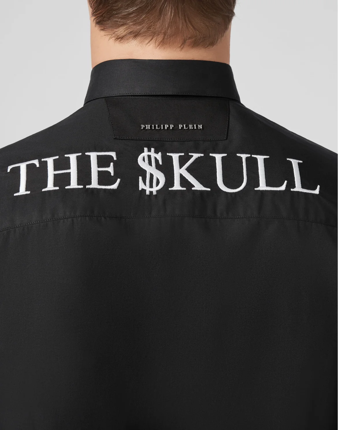 Shirt Diamond Cut LS  Outline Skull, цвет: Черный