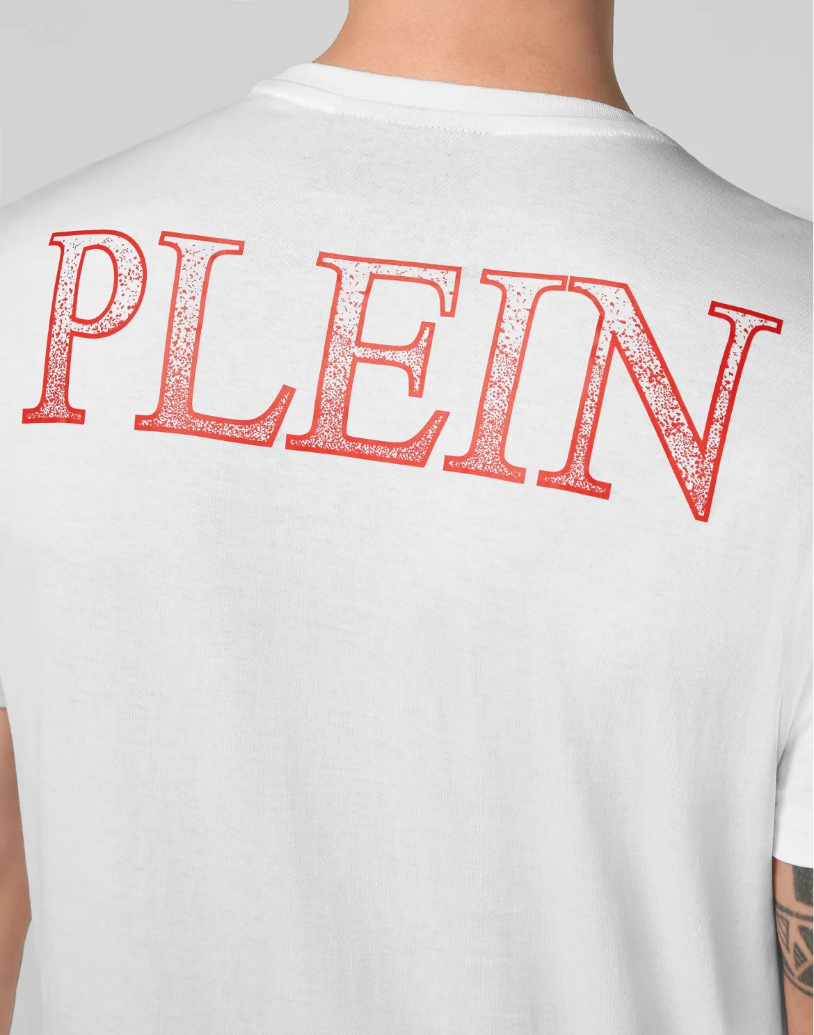 T-shirt Round Neck SS Skull on fire, цвет: Белый