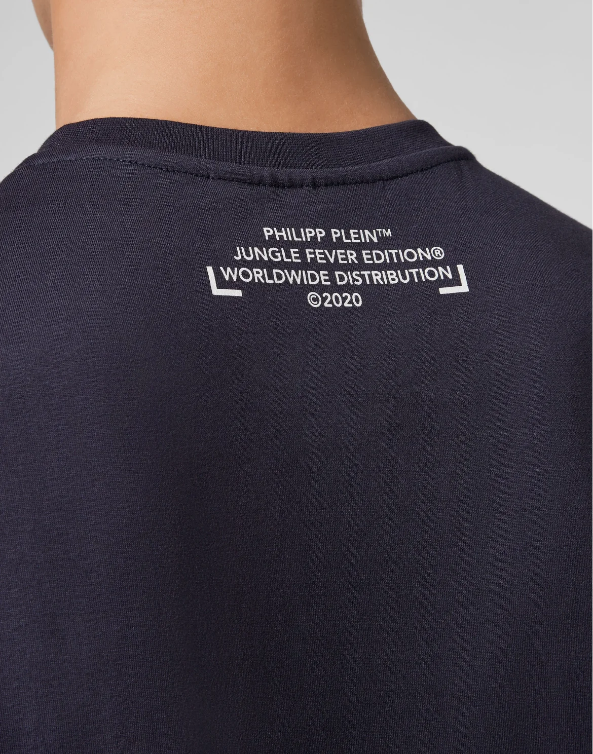 T-shirt Round Neck SS King Plein, цвет: Синий