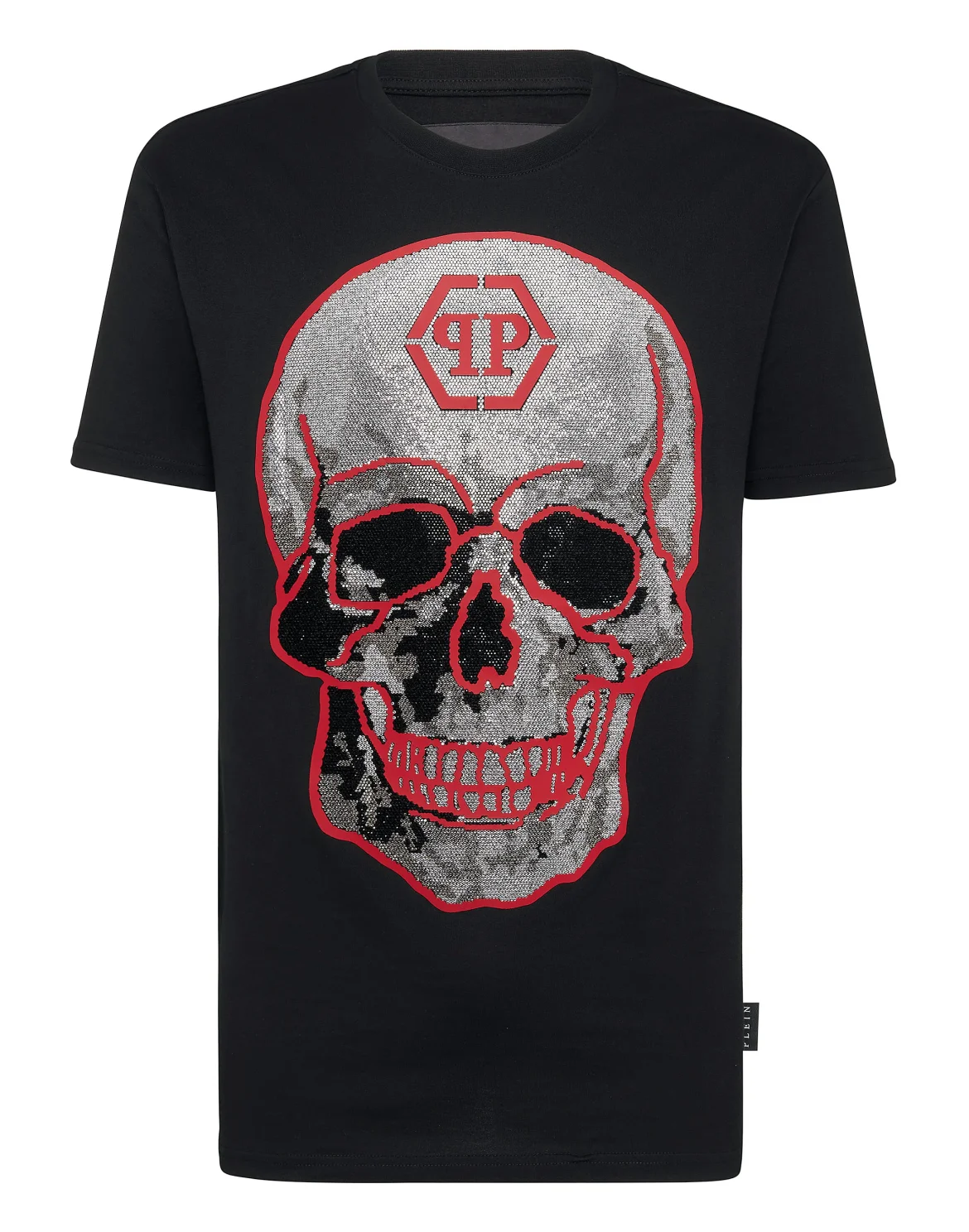 T-shirt Round Neck SS Crystal Skull, цвет: Черный