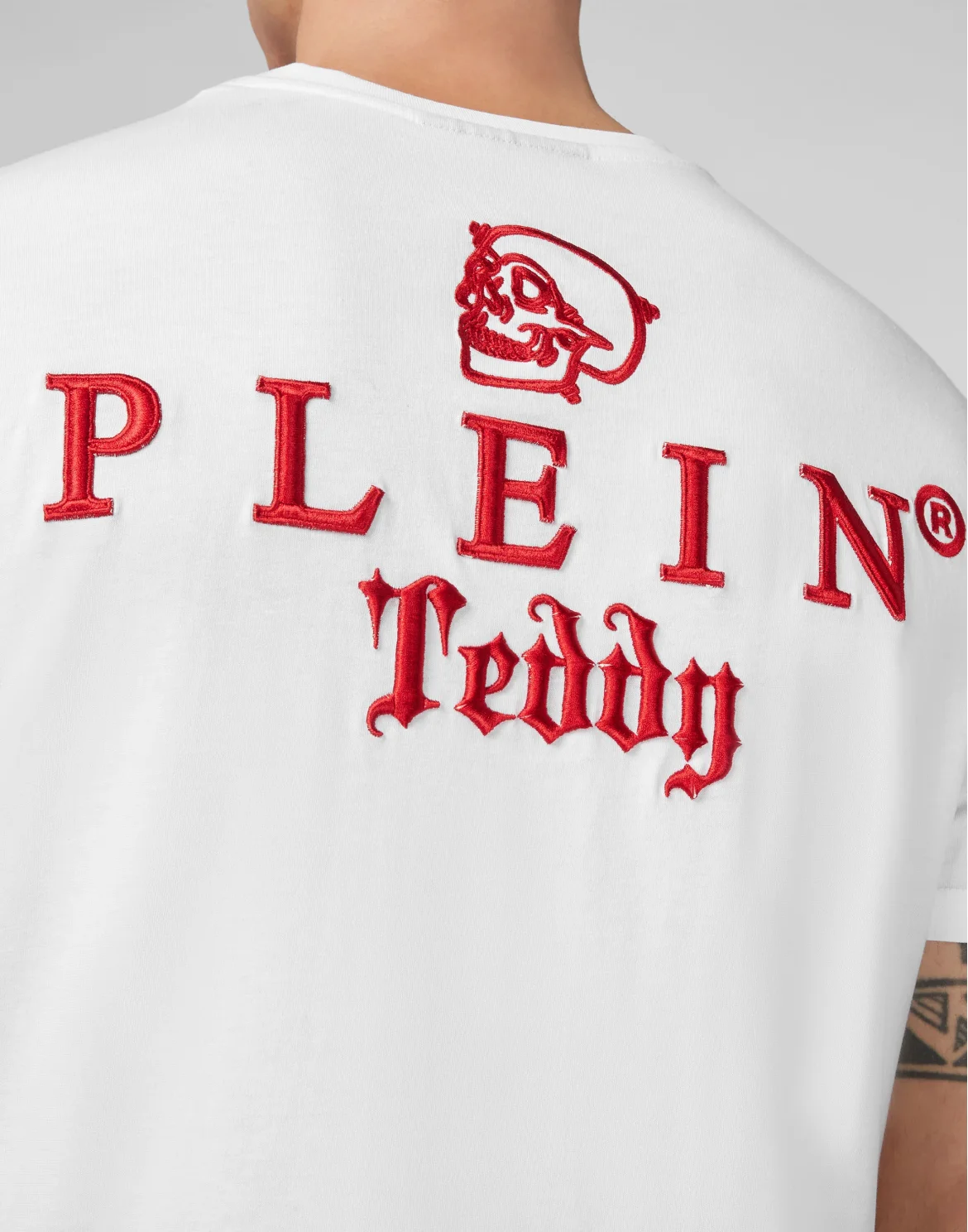 T-shirt Round Neck SS Teddy Bear, цвет: Белый
