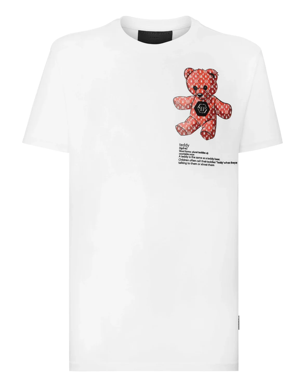 T-shirt Round Neck SS Teddy Bear, цвет: Белый