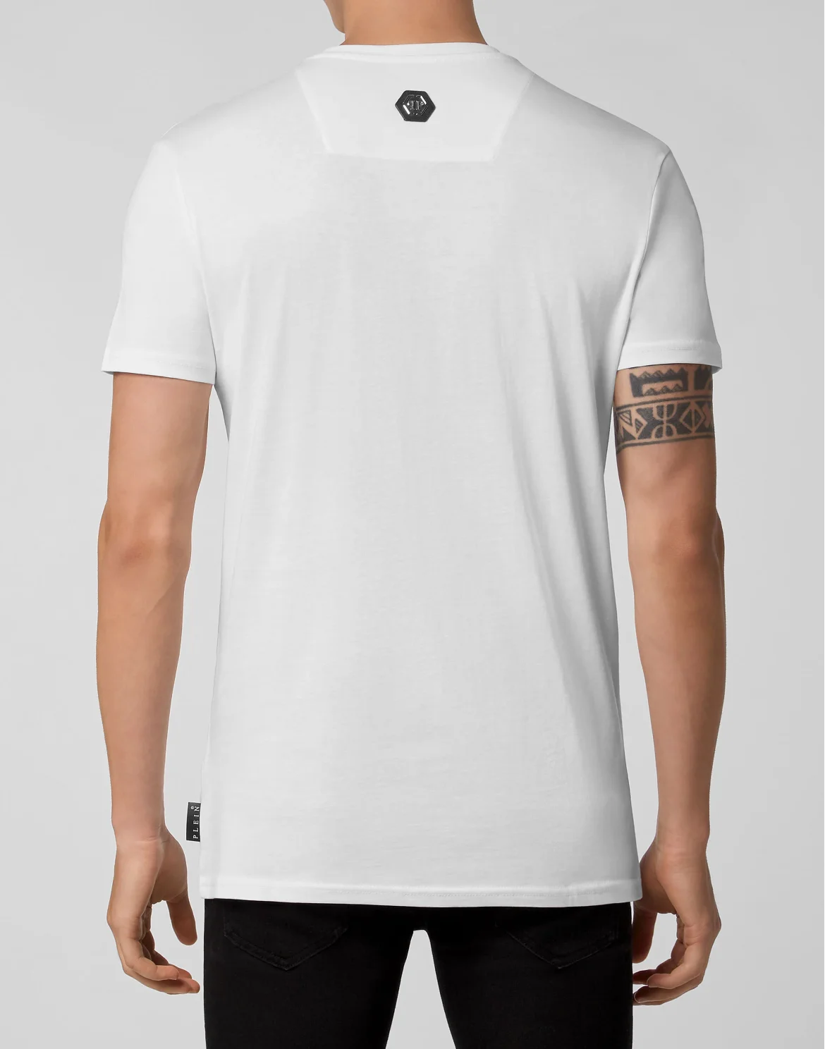 T-shirt Round Neck SS Iconic Plein, цвет: Белый