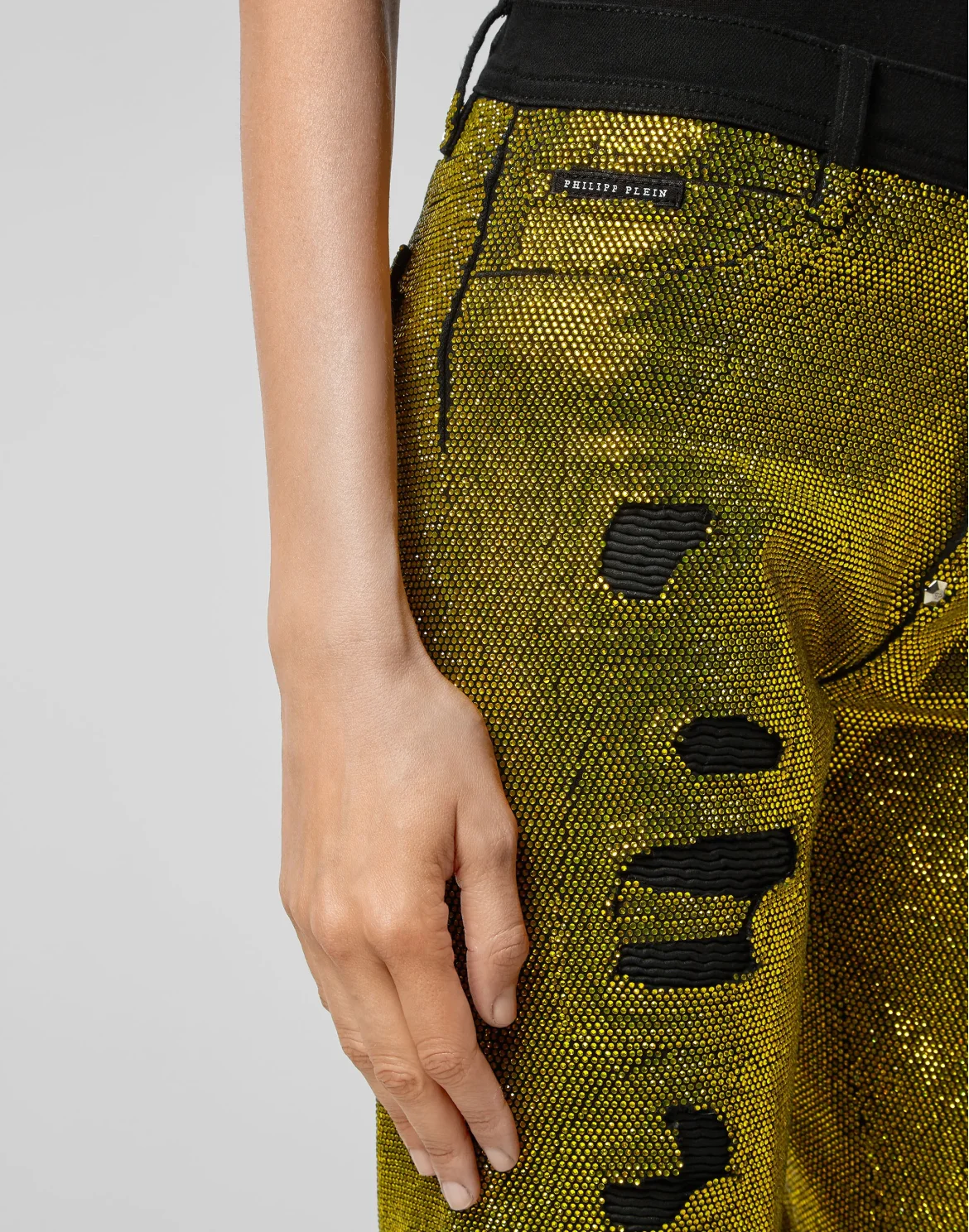 High Waist j Crystal, цвет: Желтый
