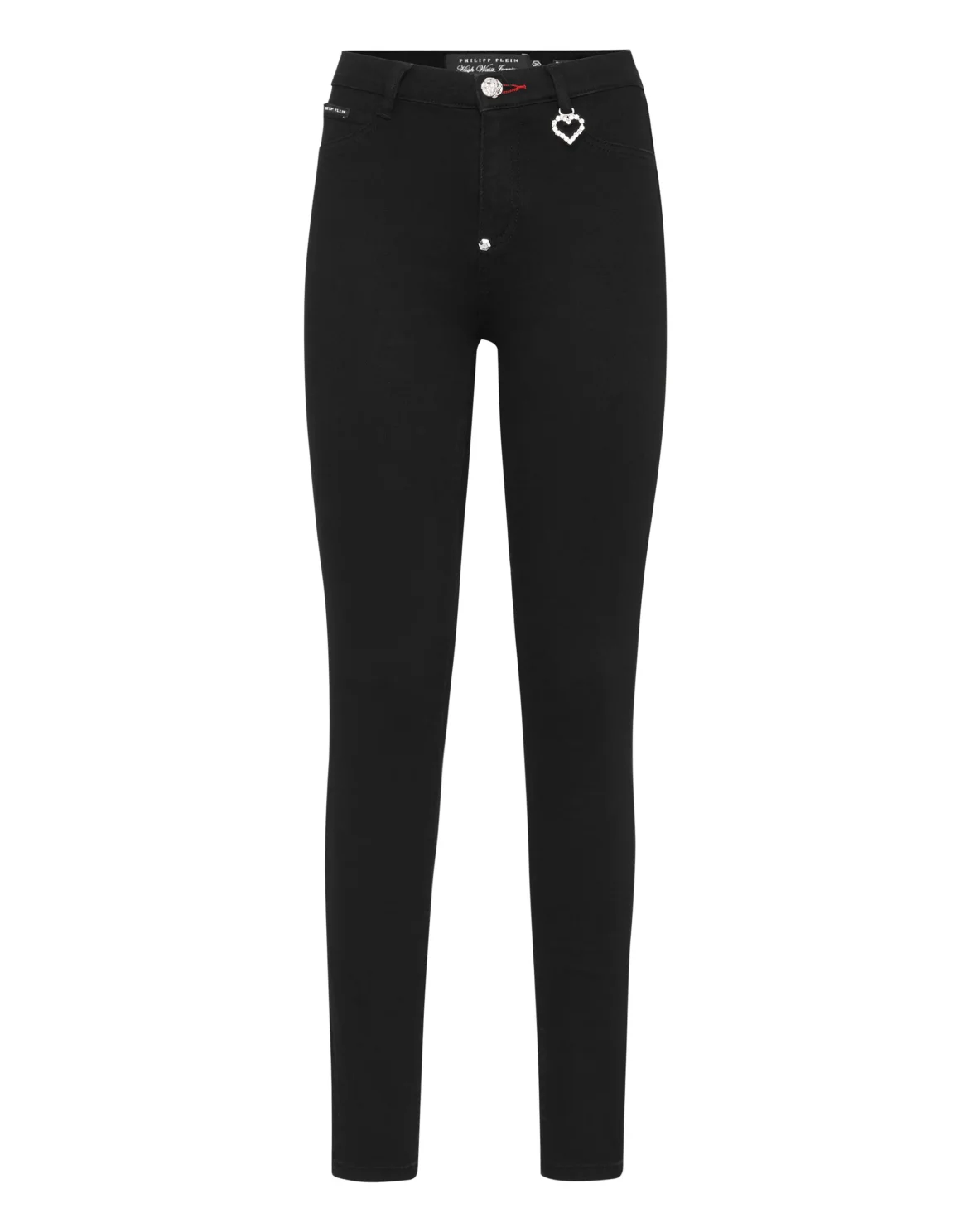High Waist Jegging Philipp Plein TM, цвет: Черный