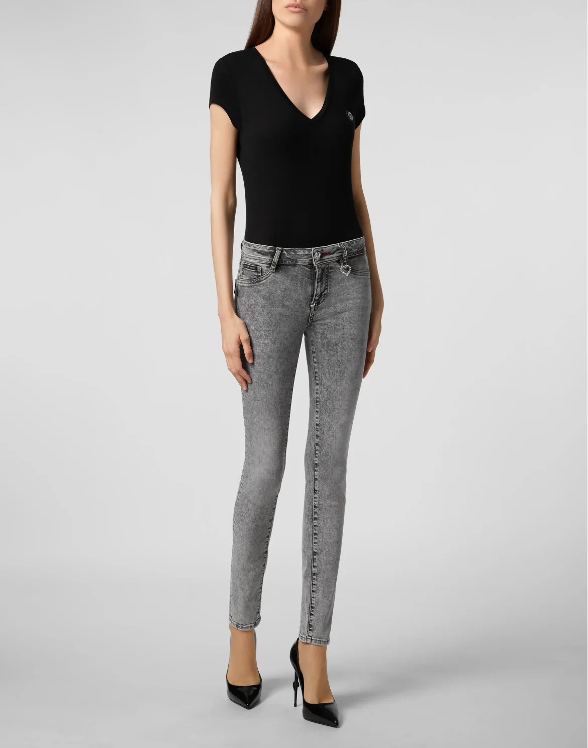 Jegging Philipp Plein TM, цвет: Синий
