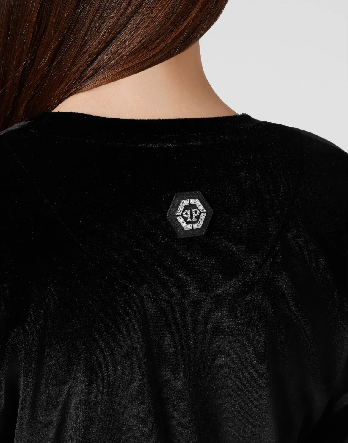 Sweatshirt LS Monogram Teddy Bear, цвет: Черный