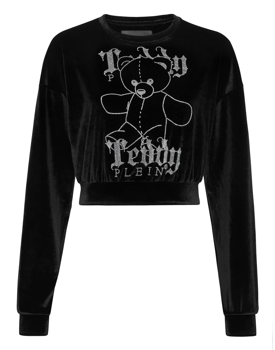 Sweatshirt LS Monogram Teddy Bear, цвет: Черный