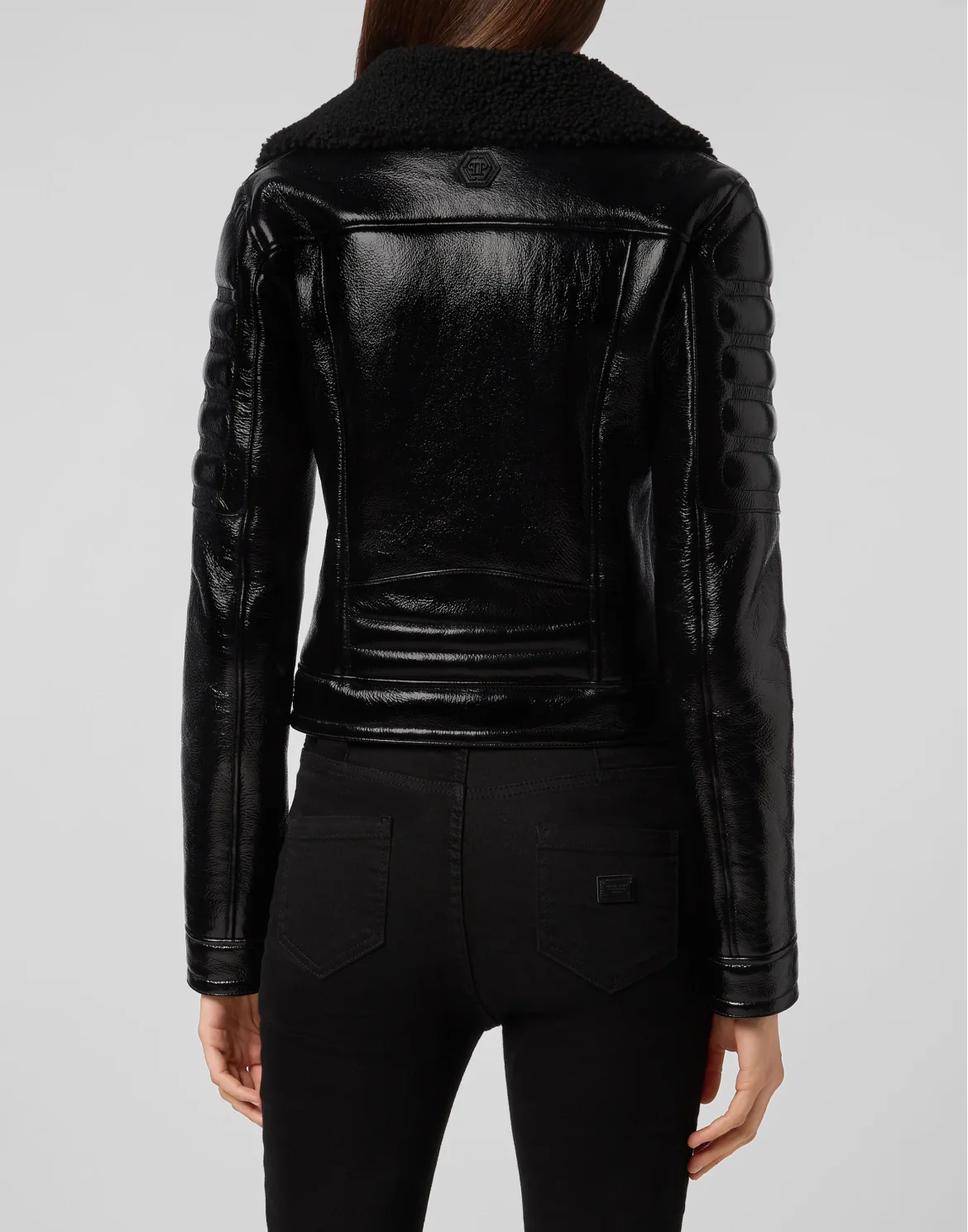 Leather Biker Killer Latex, цвет: Черный