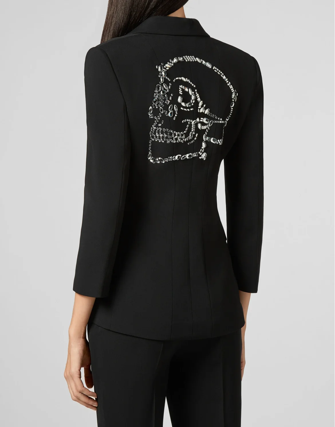 Sophia Full Color Blazer Skull strass, цвет: Черный