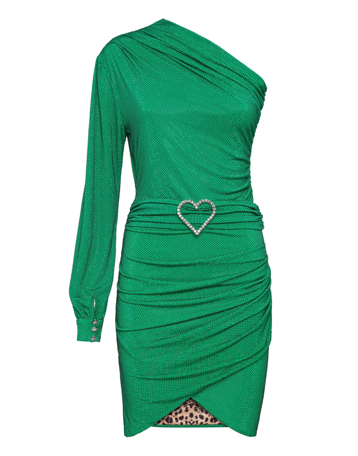 Long Dress Demetra Crystal, цвет: Зеленый