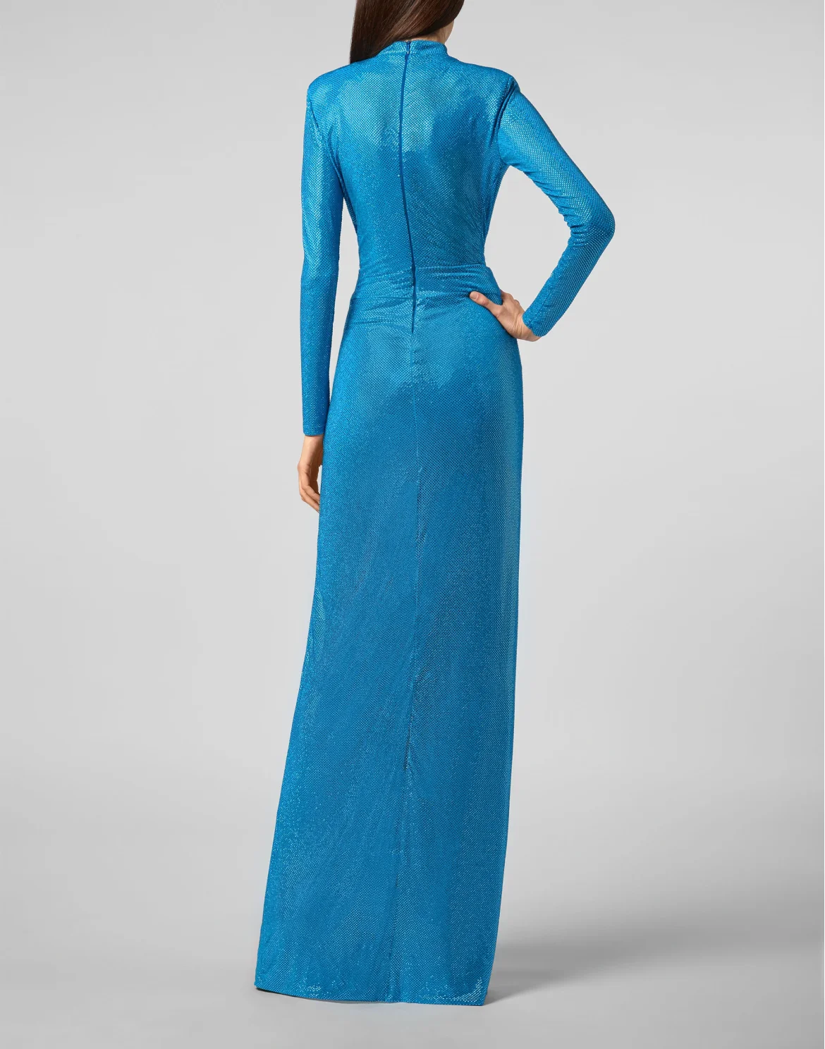 Long Dress Aphrodite Crystal, цвет: Синий