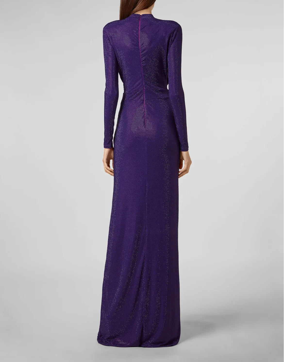 Long Dress Aphrodite Crystal, цвет: Фиолетовый