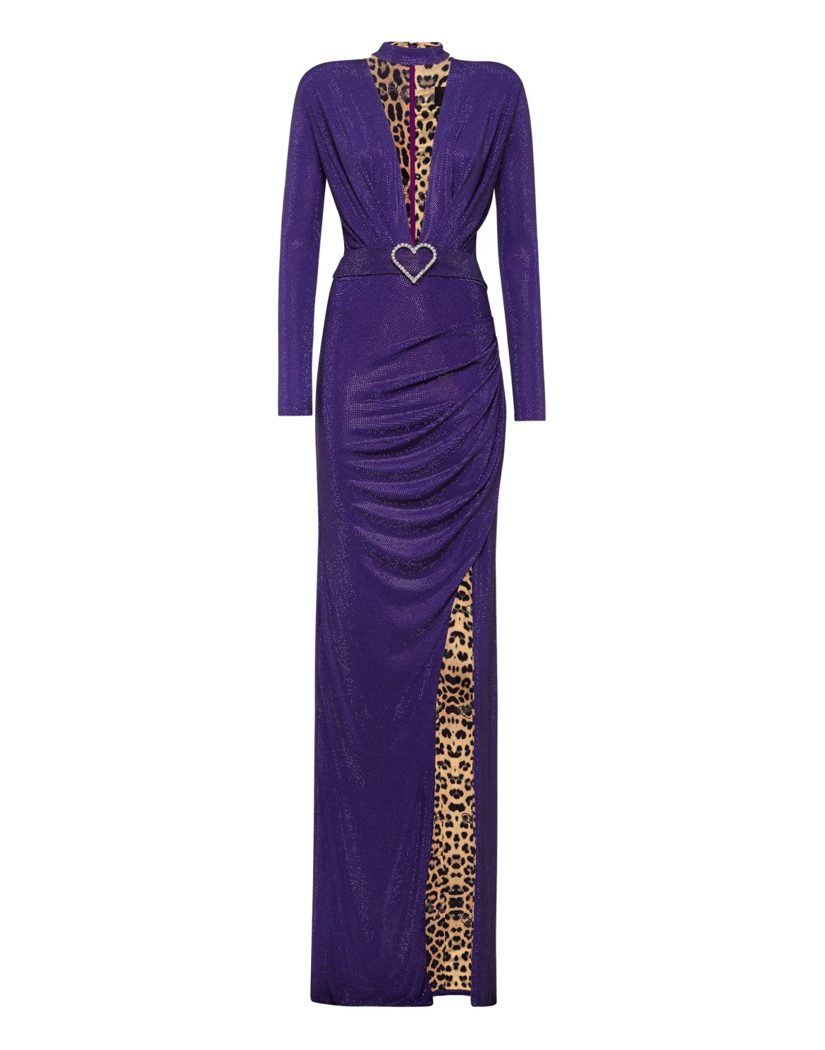 Long Dress Aphrodite Crystal, цвет: Фиолетовый