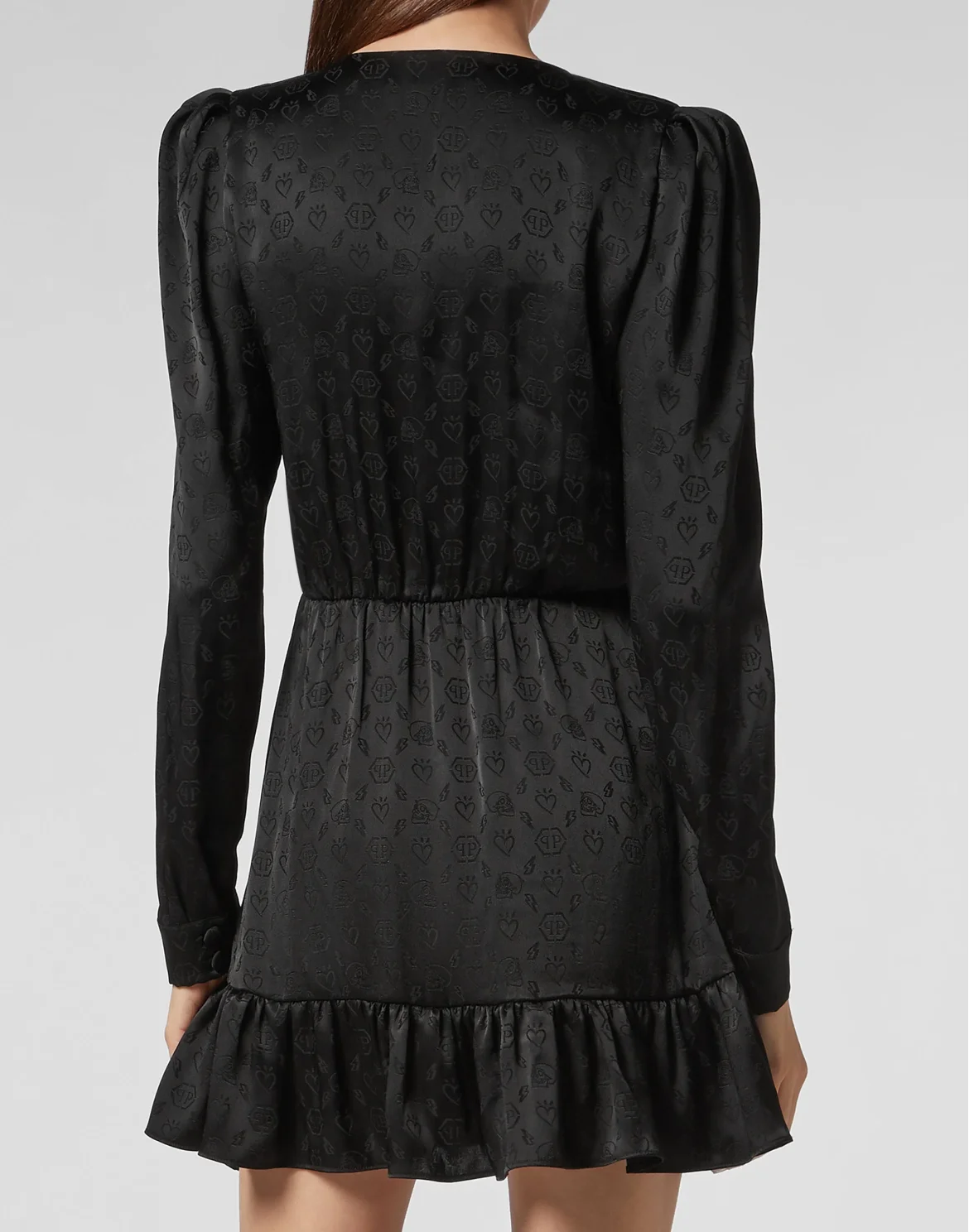 Short Dress Enea   Monogram, цвет: Черный