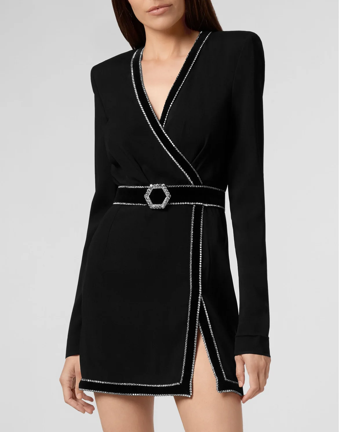 Short Dress Luna  Elegant, цвет: Черный