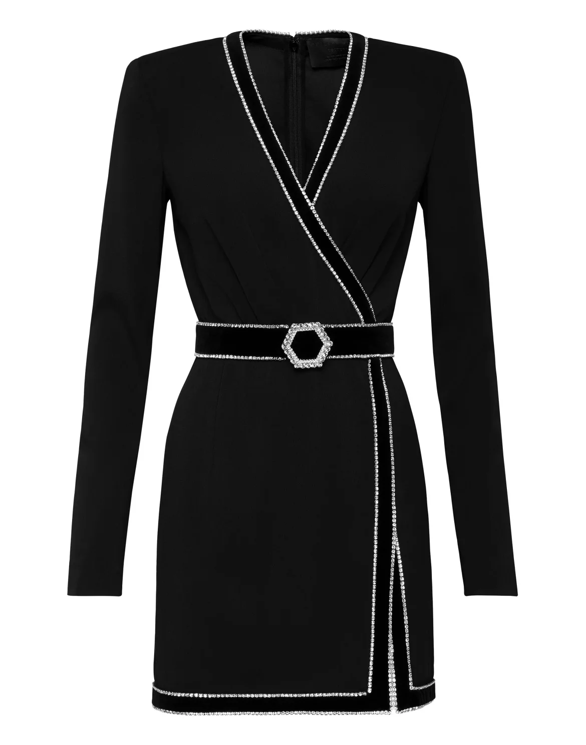 Short Dress Luna  Elegant, цвет: Черный