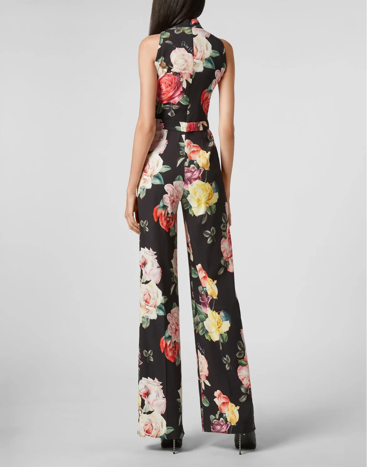 Jumpsuit Selene  Flowers, цвет: Черный